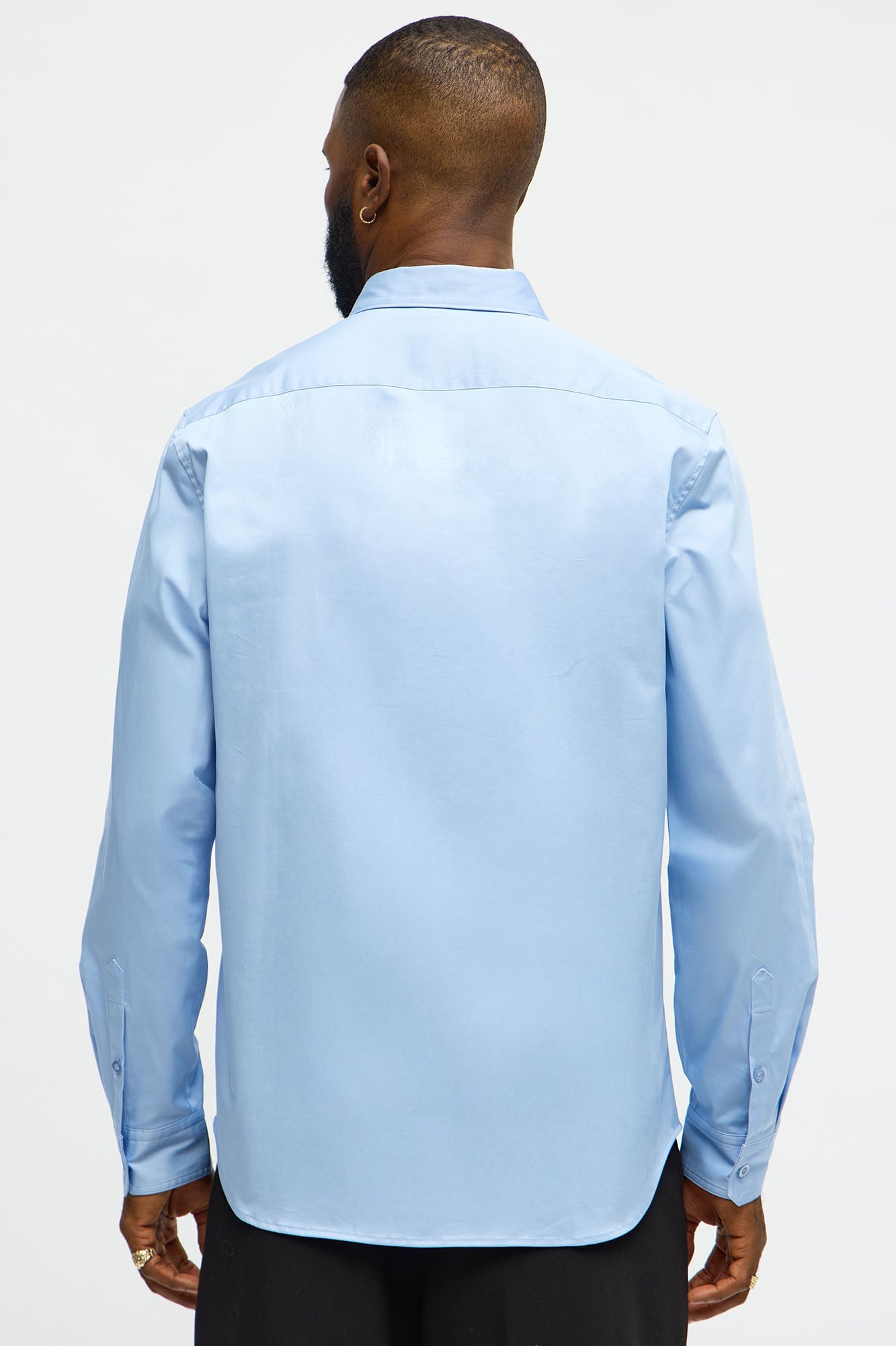 Luxe Stretch Dress Shirt - Light Blue