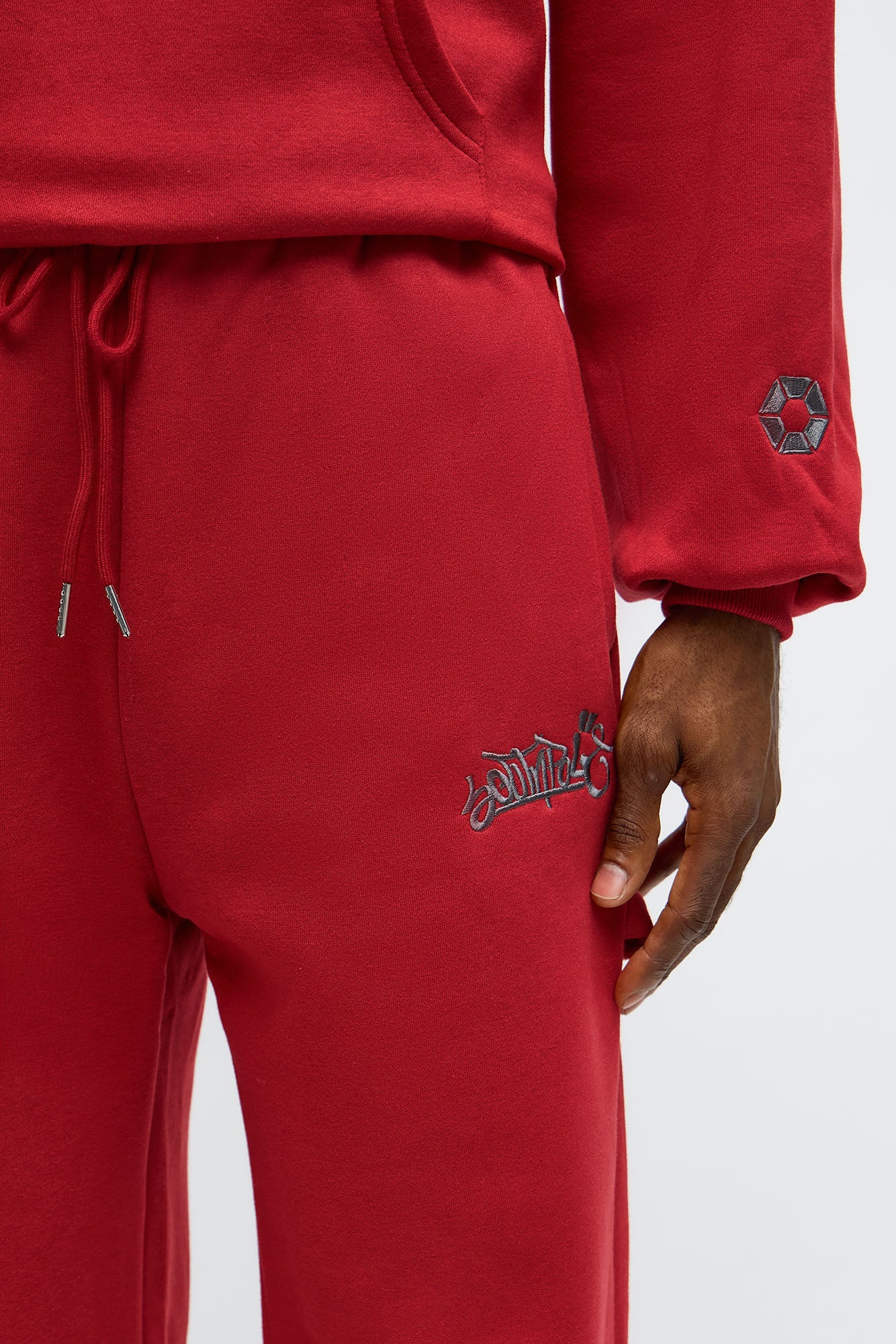 Southpole Signature Jogger - Red