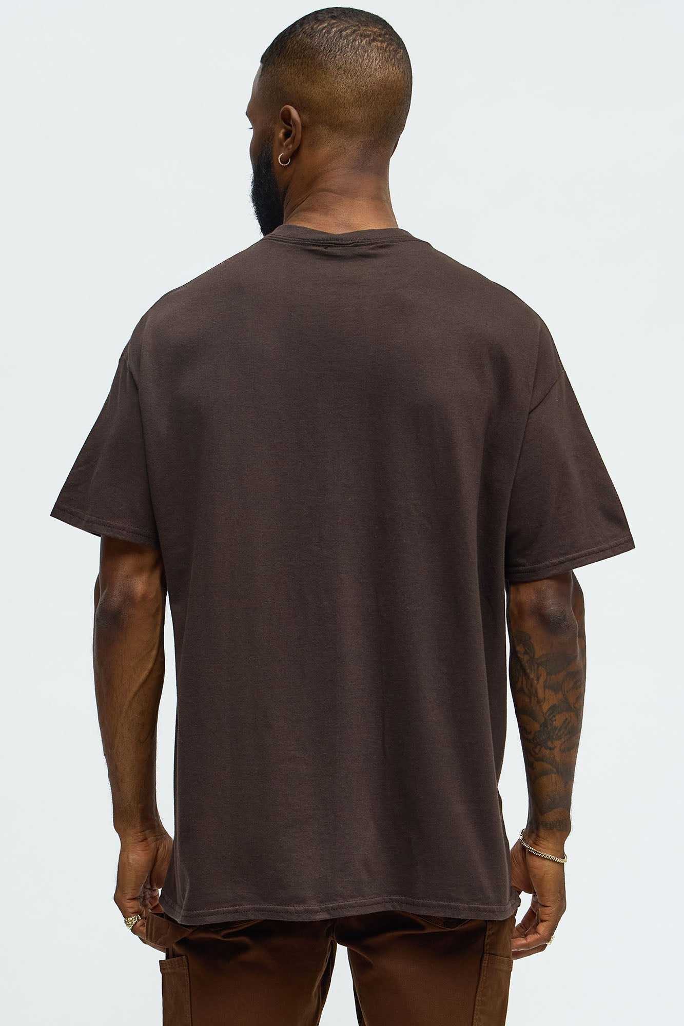 Scooby Doo Racing 46 Boxy Short Sleeve Tee - Brown