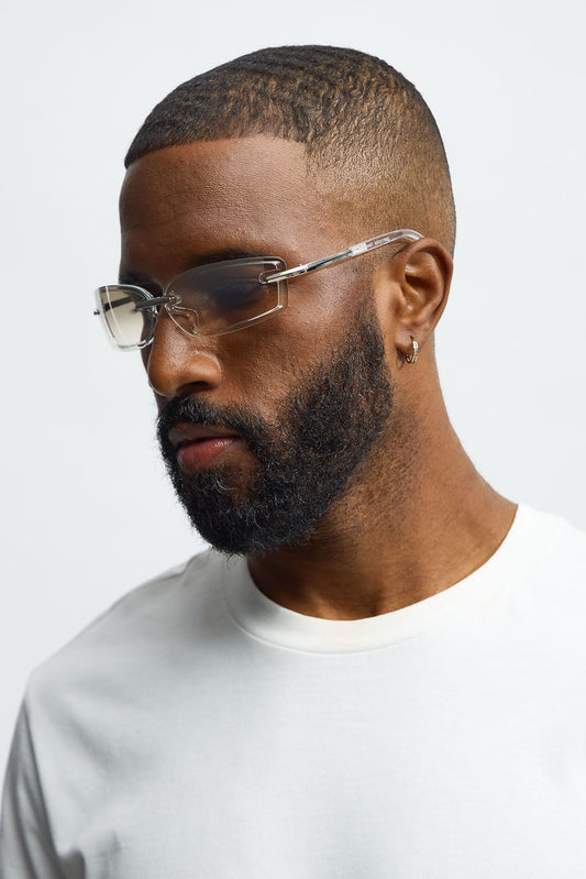 Jacar Round Sunglasses - Clear