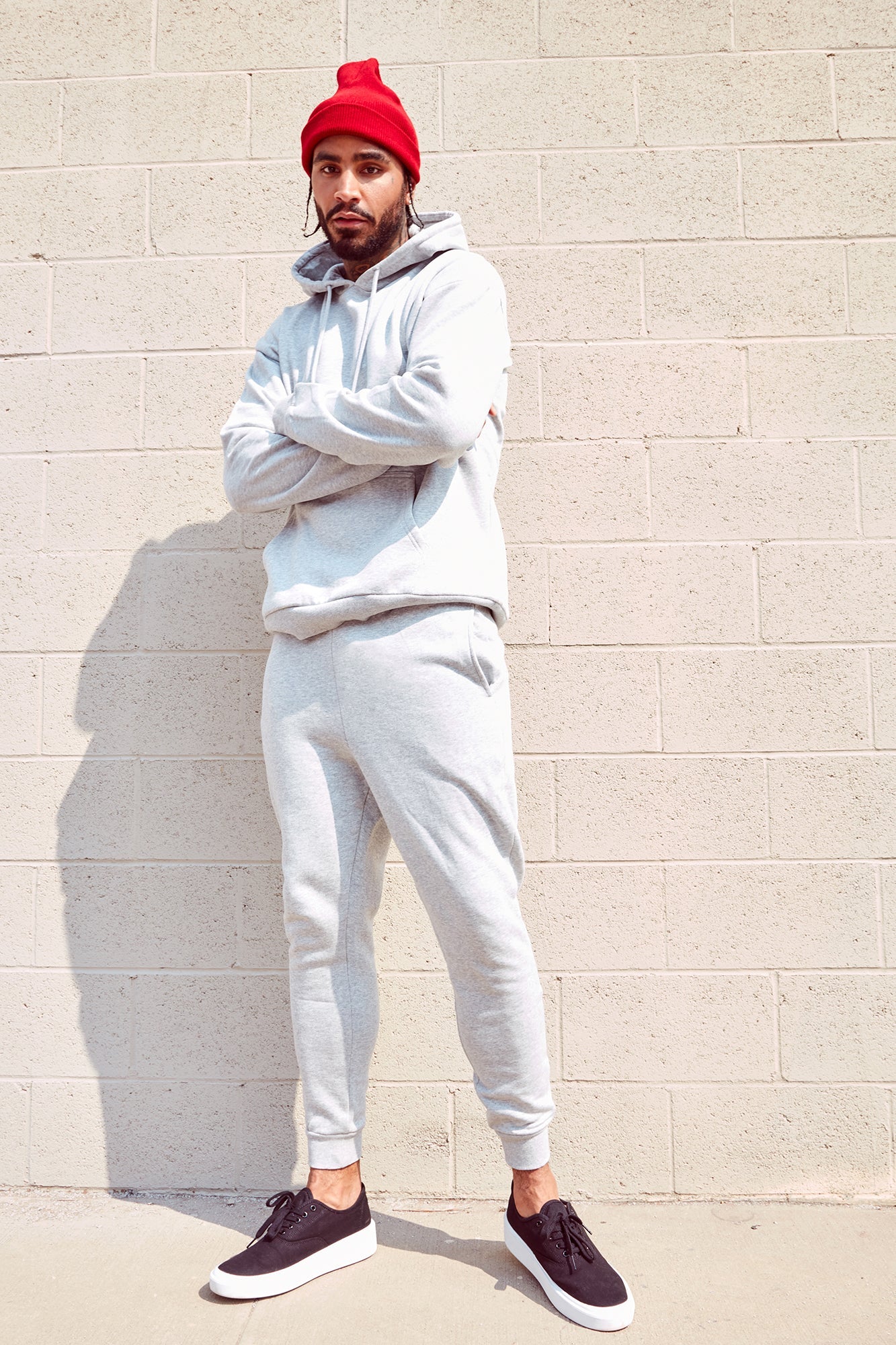 Tyson Hoodie - Heather Grey