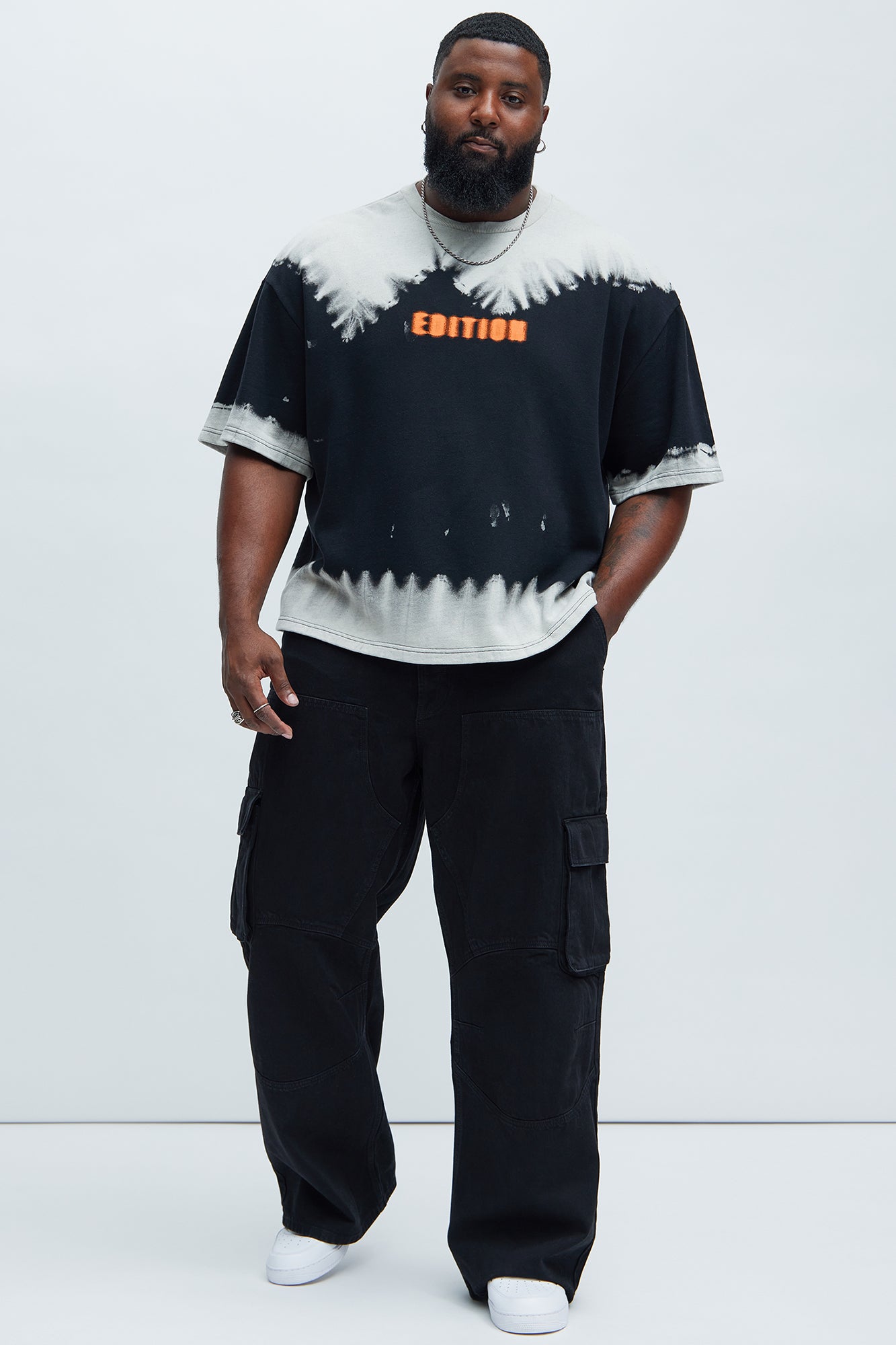 Micah Baggy Moto Jeans - Black