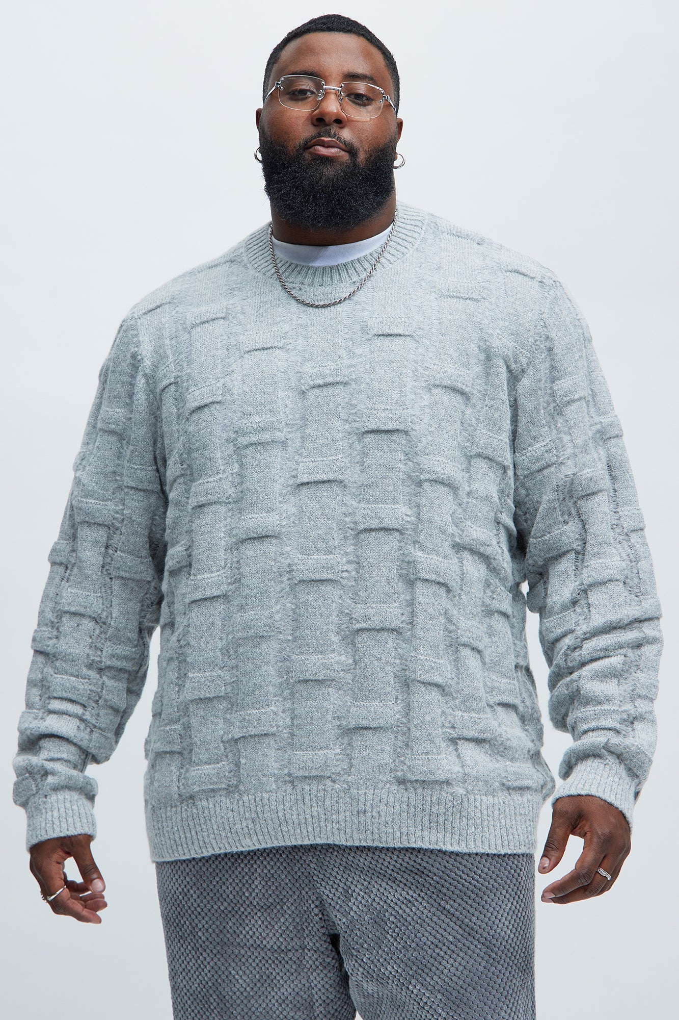 Fairview Crewneck Sweater - Grey