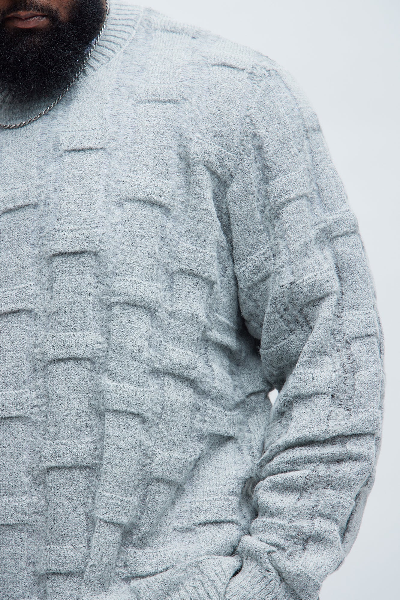 Fairview Crewneck Sweater - Grey