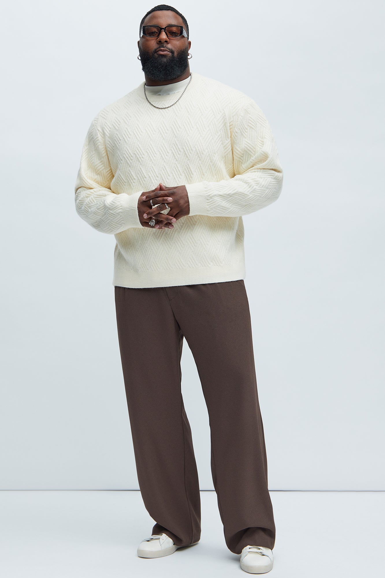 That Stuff Crewneck Sweater - Cream