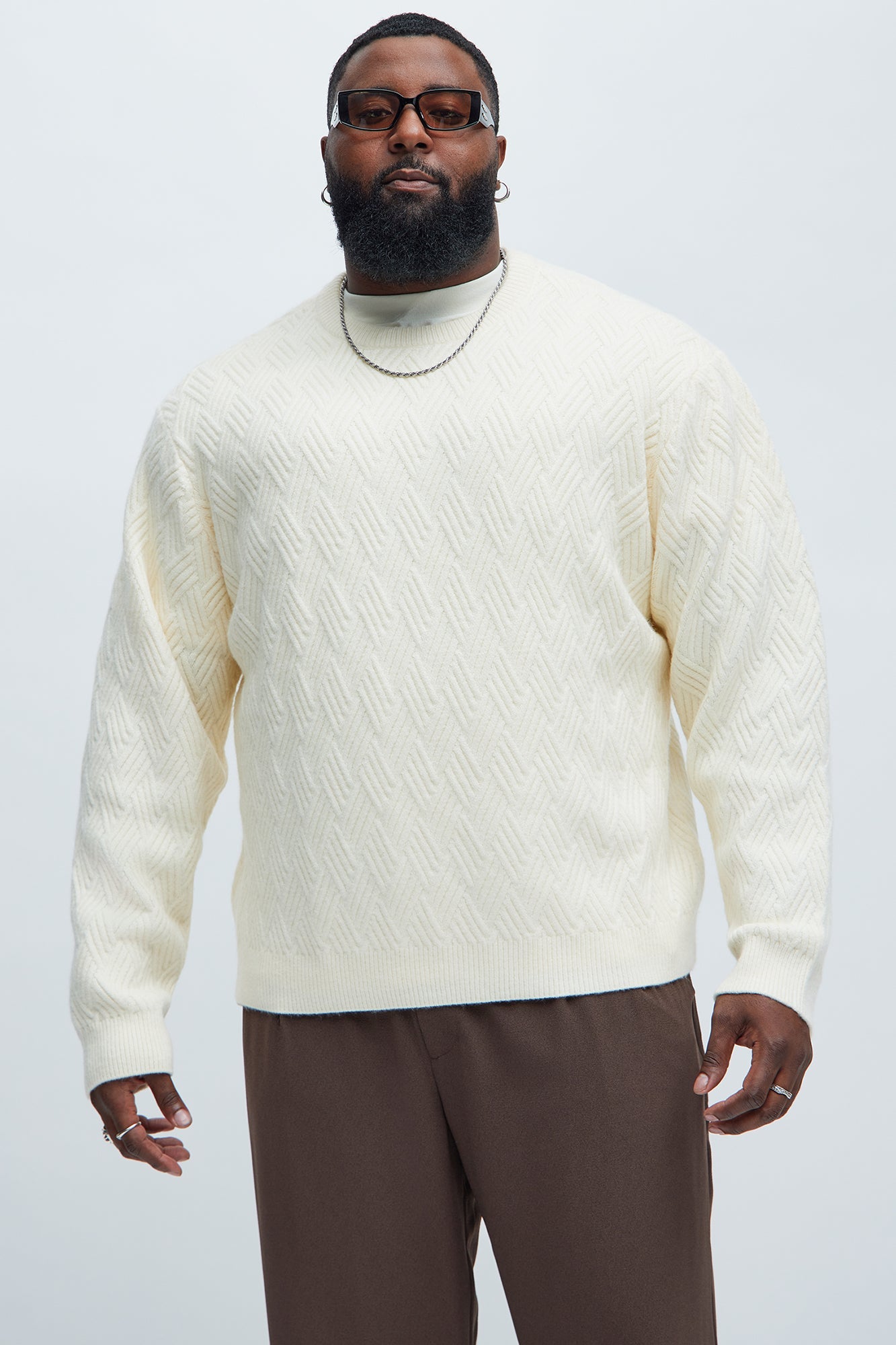 That Stuff Crewneck Sweater - Cream
