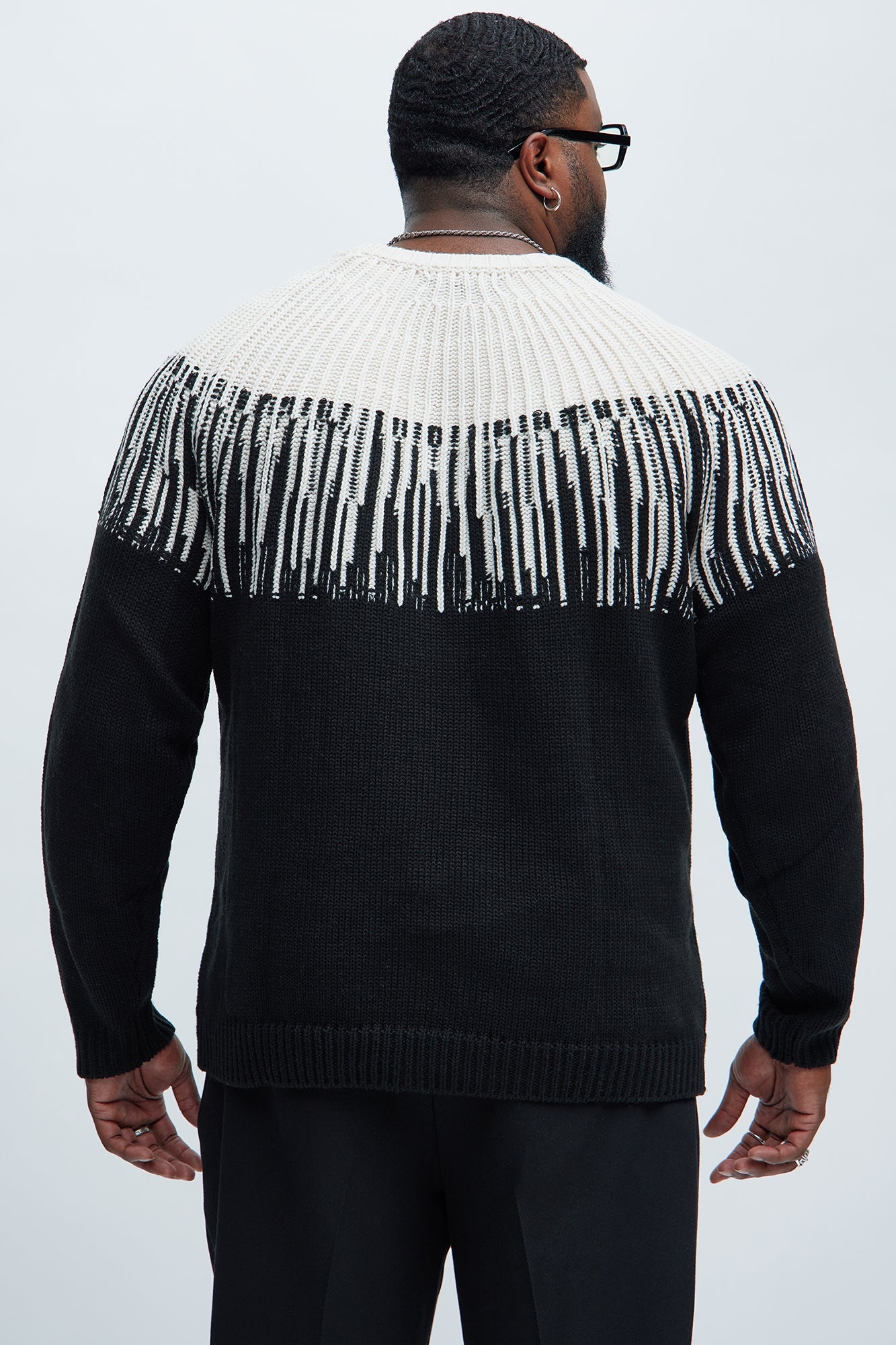 Radiant Crewneck Sweater - Black/combo