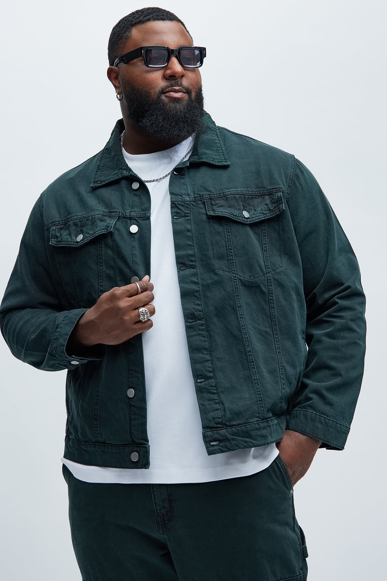 Conner Trucker Jacket - Green