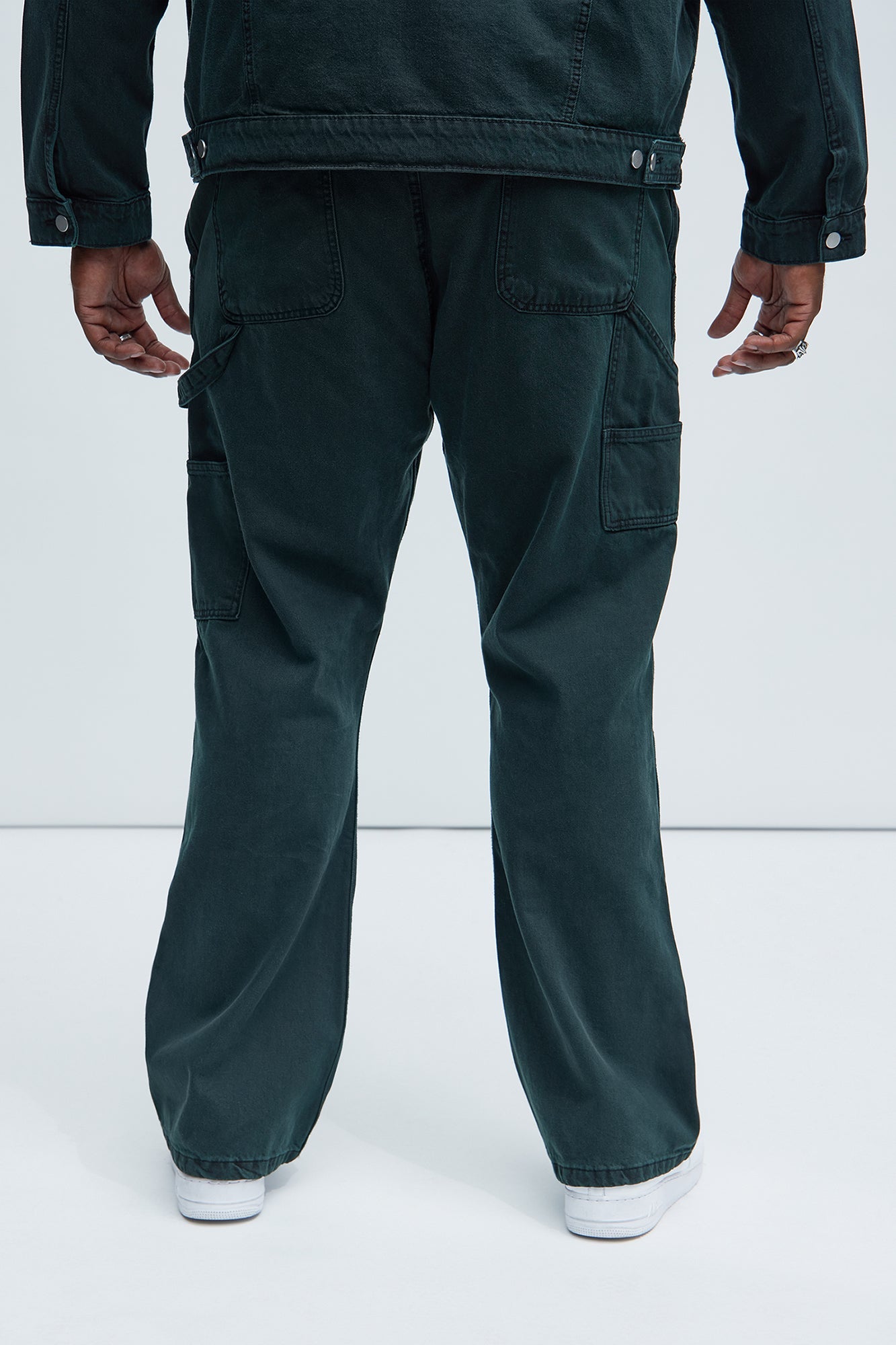 Conner Carpenter Flare Jeans - Green