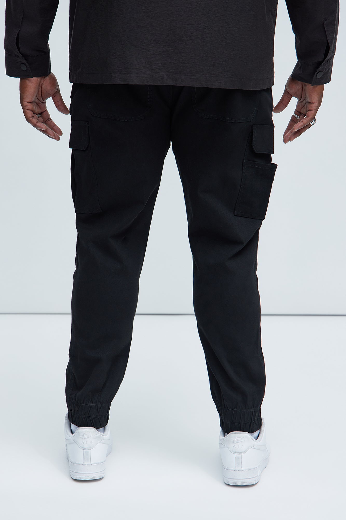 Slim Kryptonite Cargo Jogger - Black