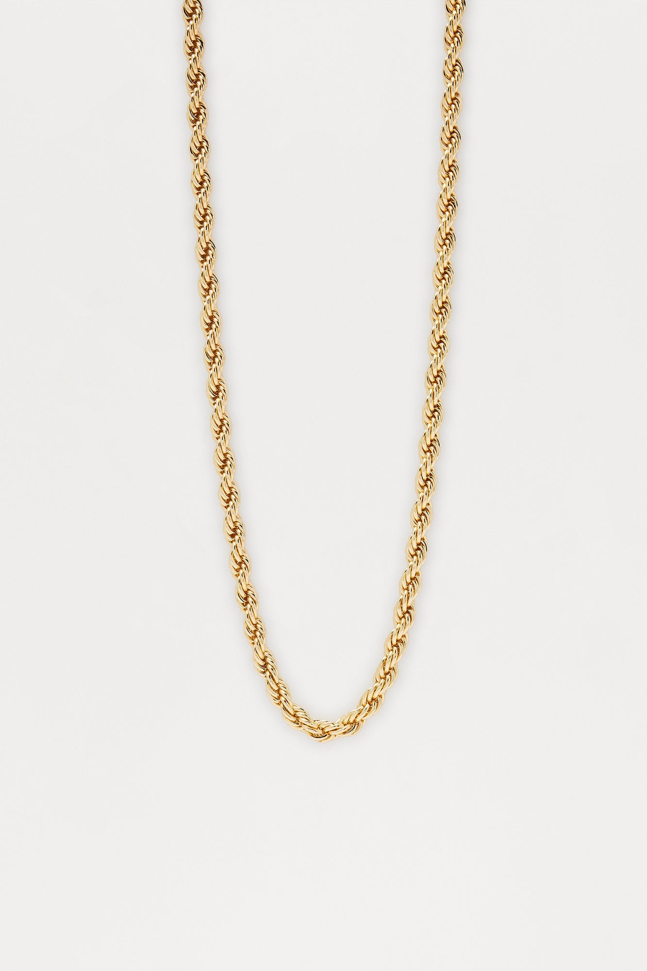8 MM Rope Pant Chain - Gold