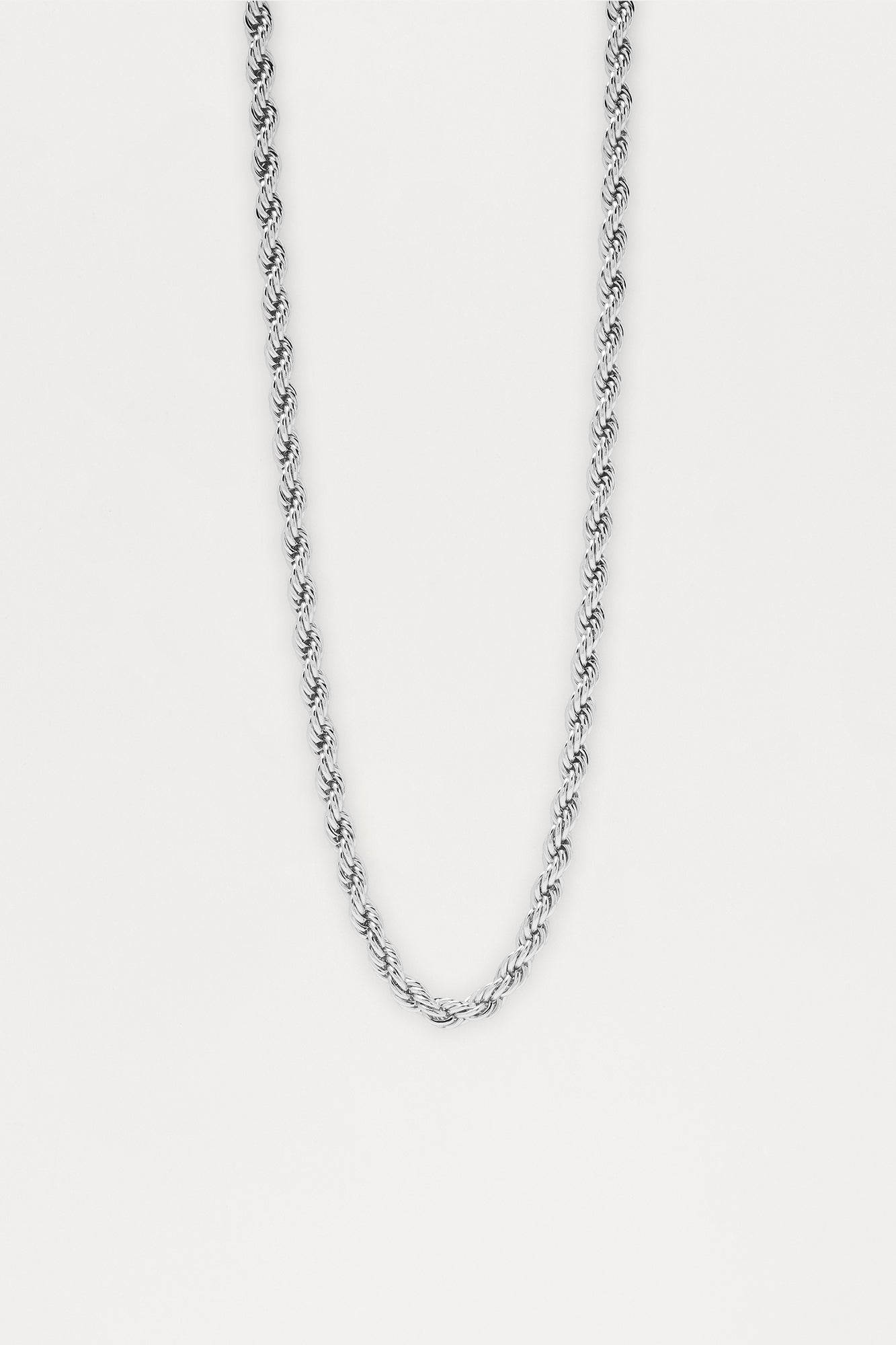 8 MM Rope Pant Chain - Silver