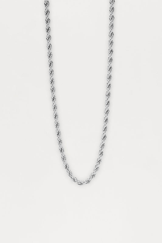 8 MM Rope Pant Chain - Silver