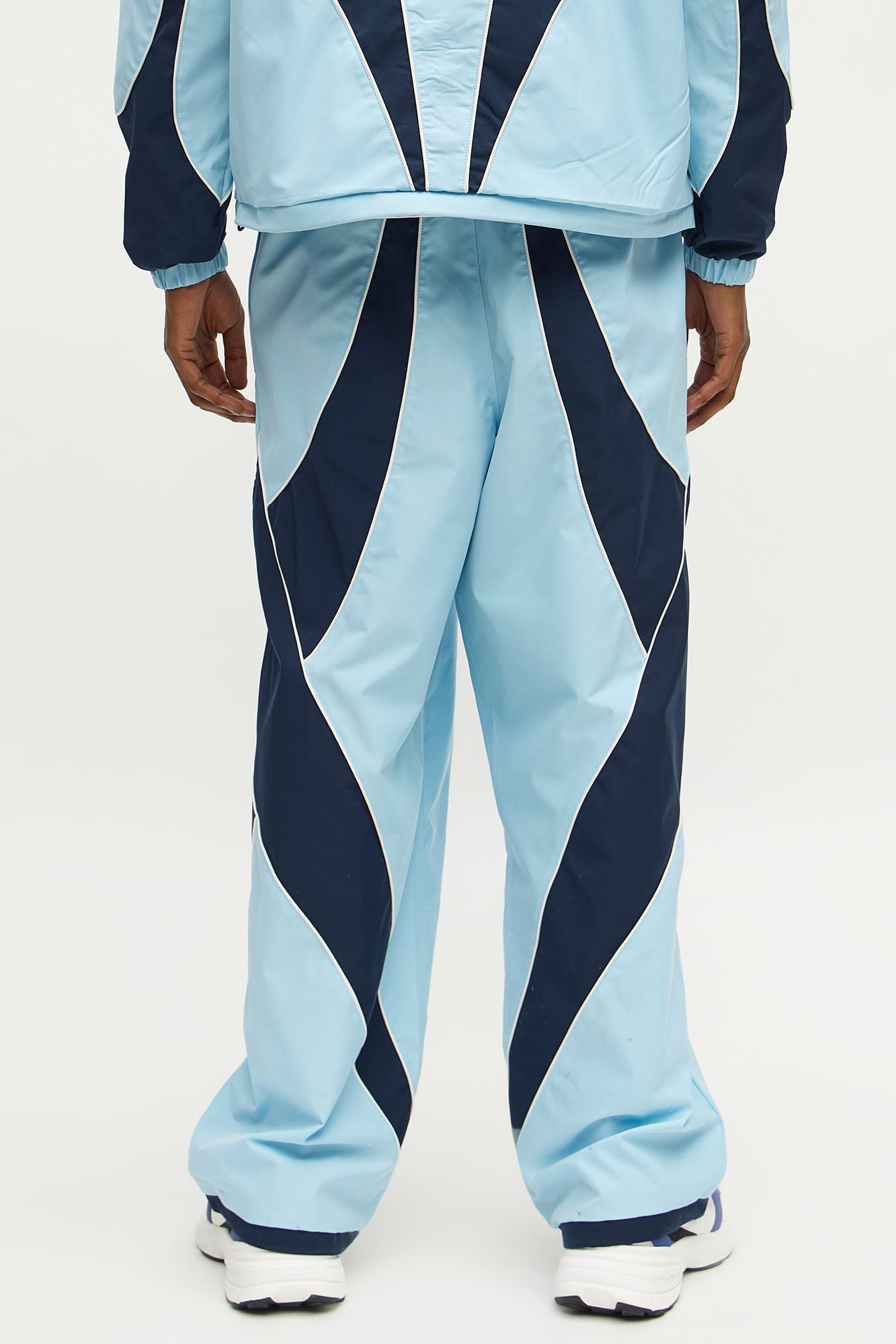 Baggy International Champions Color Blocked Track Pant - Blue/combo