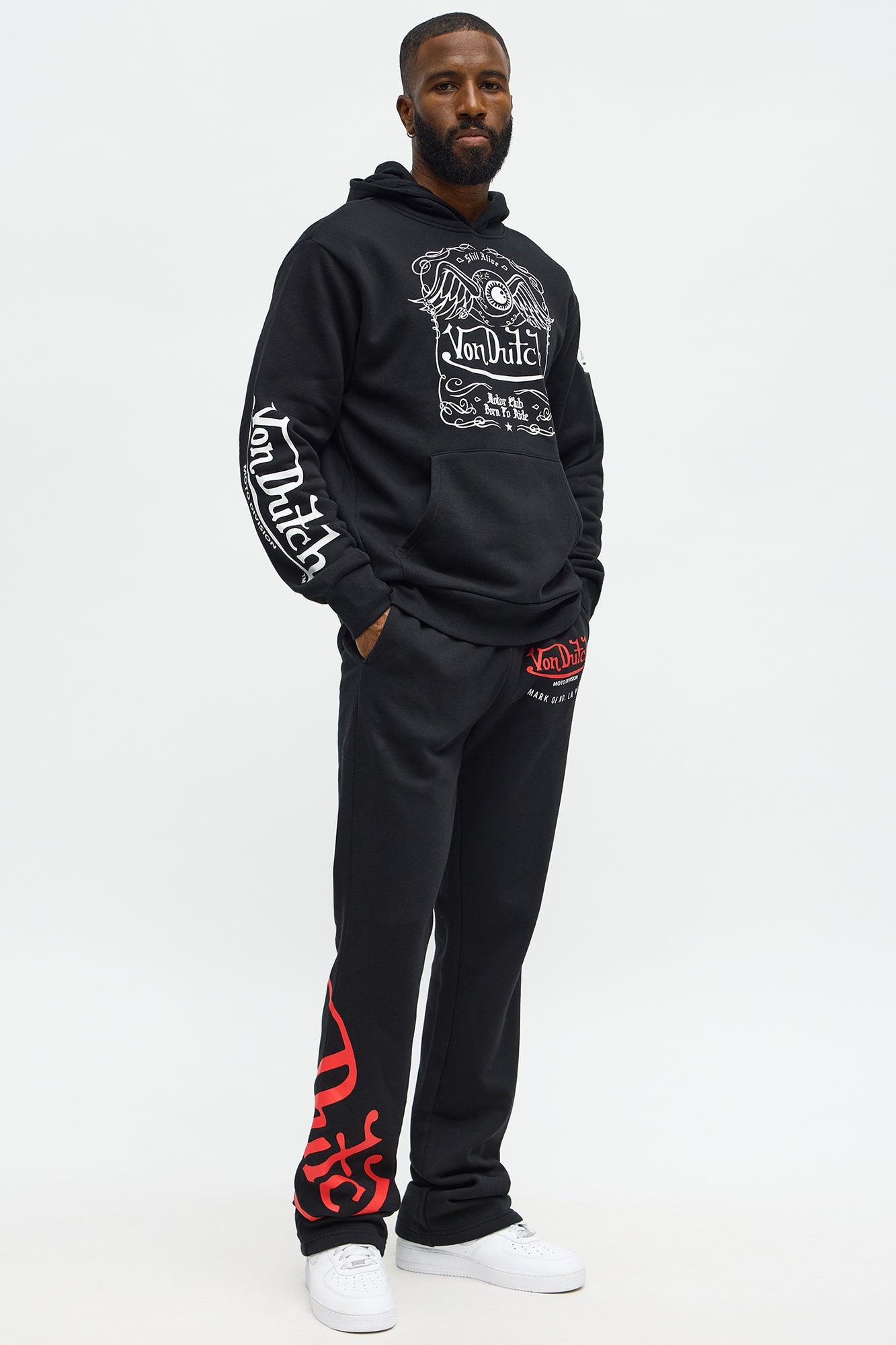 Von Dutch Motor Club Hoodie - Black