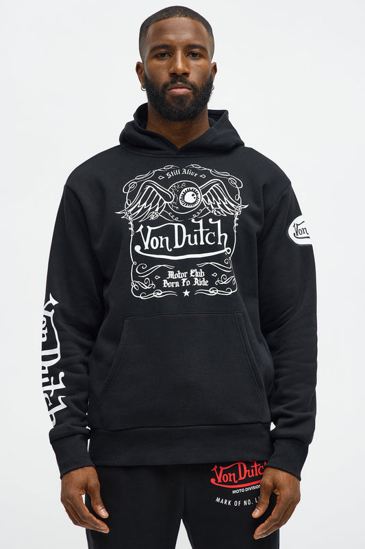 Von Dutch Motor Club Hoodie - Black