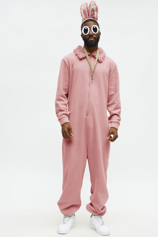 Boo Boo Monster 4 Piece Faux Fur Halloween Costume - Pink