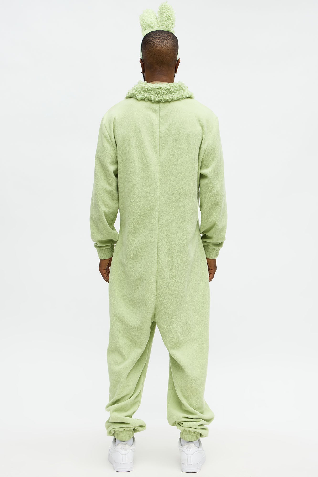 Boo Boo Monster 4 Piece Faux Fur Halloween Costume - Green