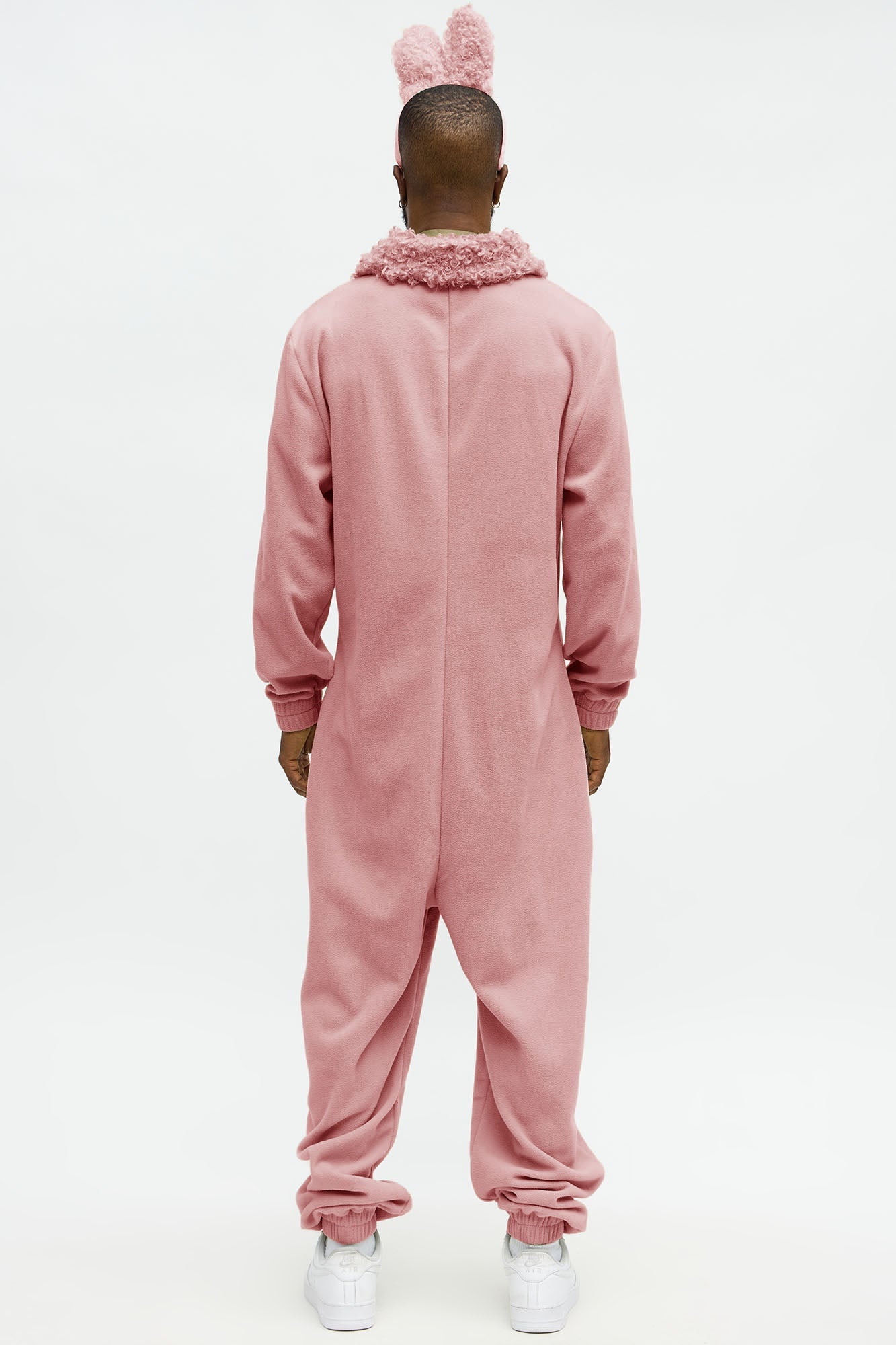 Boo Boo Monster 4 Piece Faux Fur Halloween Costume - Pink