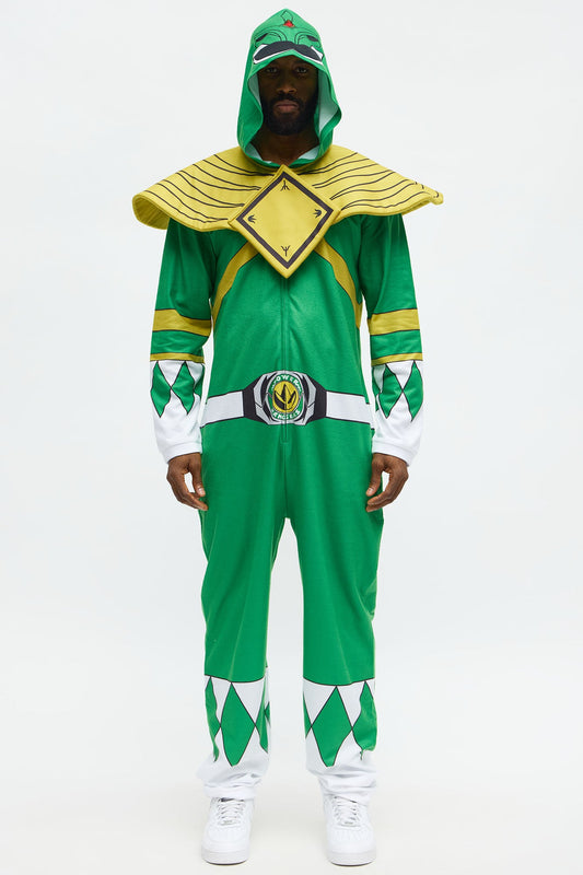Mighty Morphin Power Ranger One Piece Costume - Green