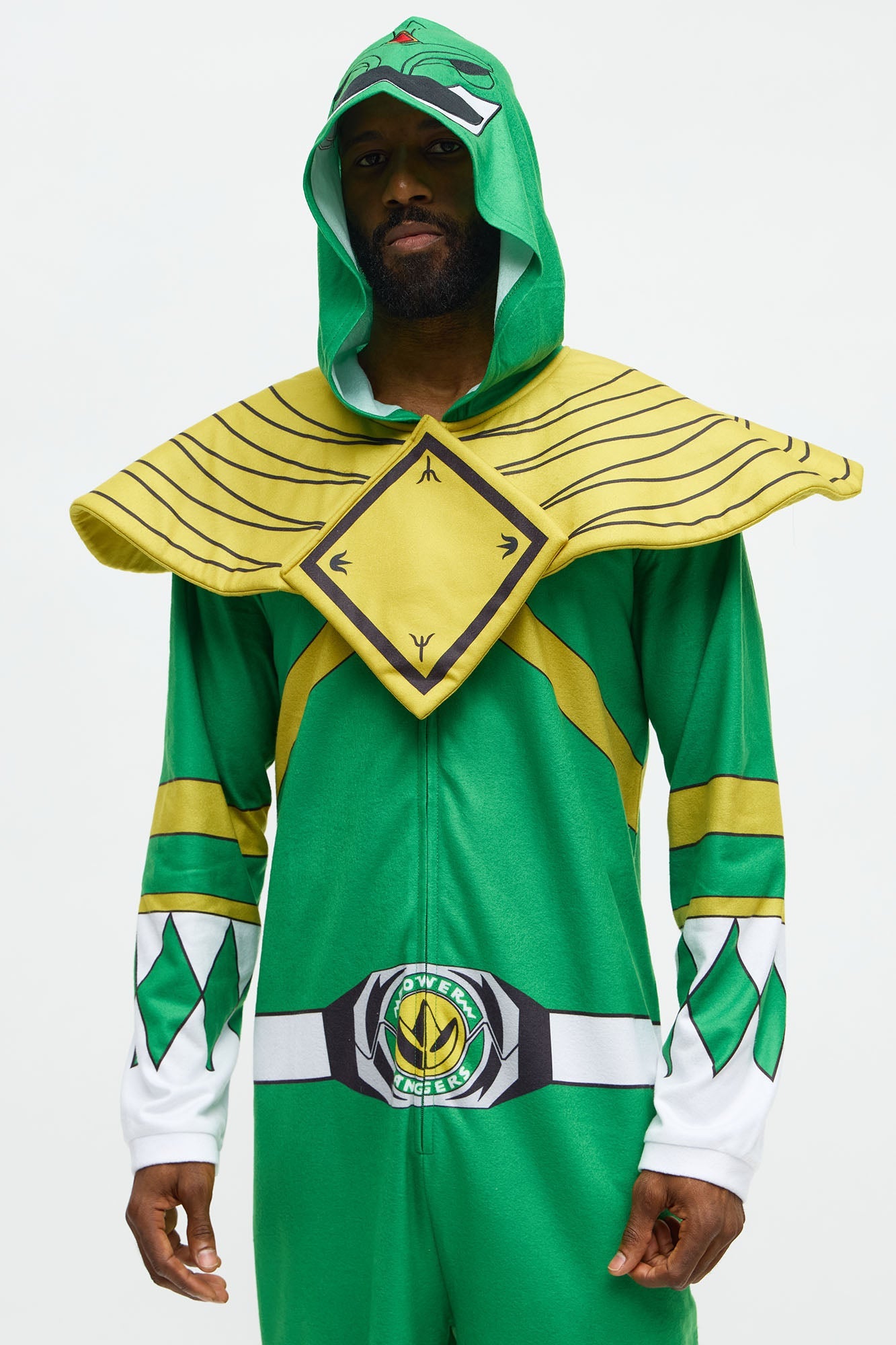 Mighty Morphin Power Ranger One Piece Costume - Green