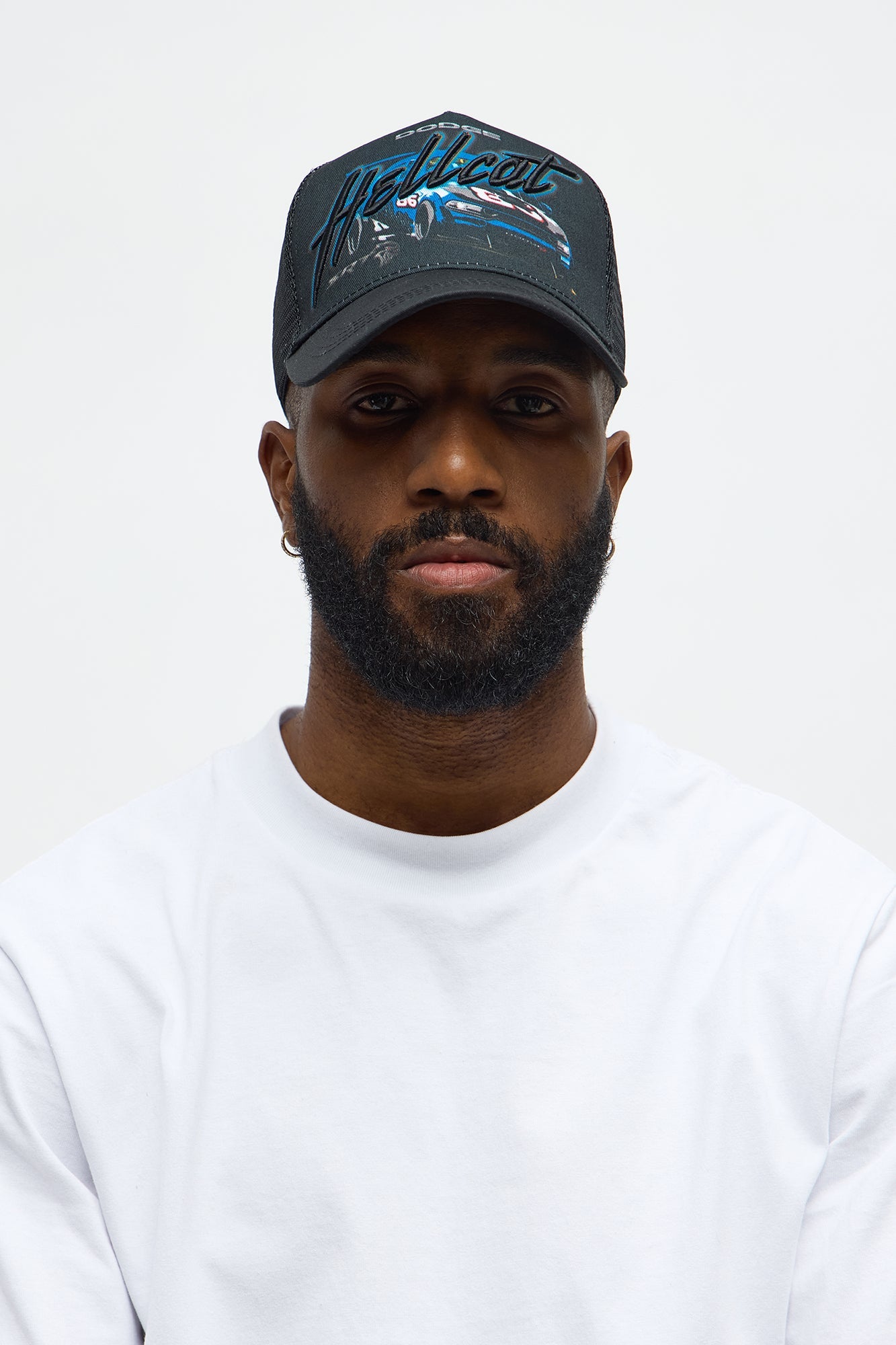 Dodge Hellcat Snapback Hat - Black