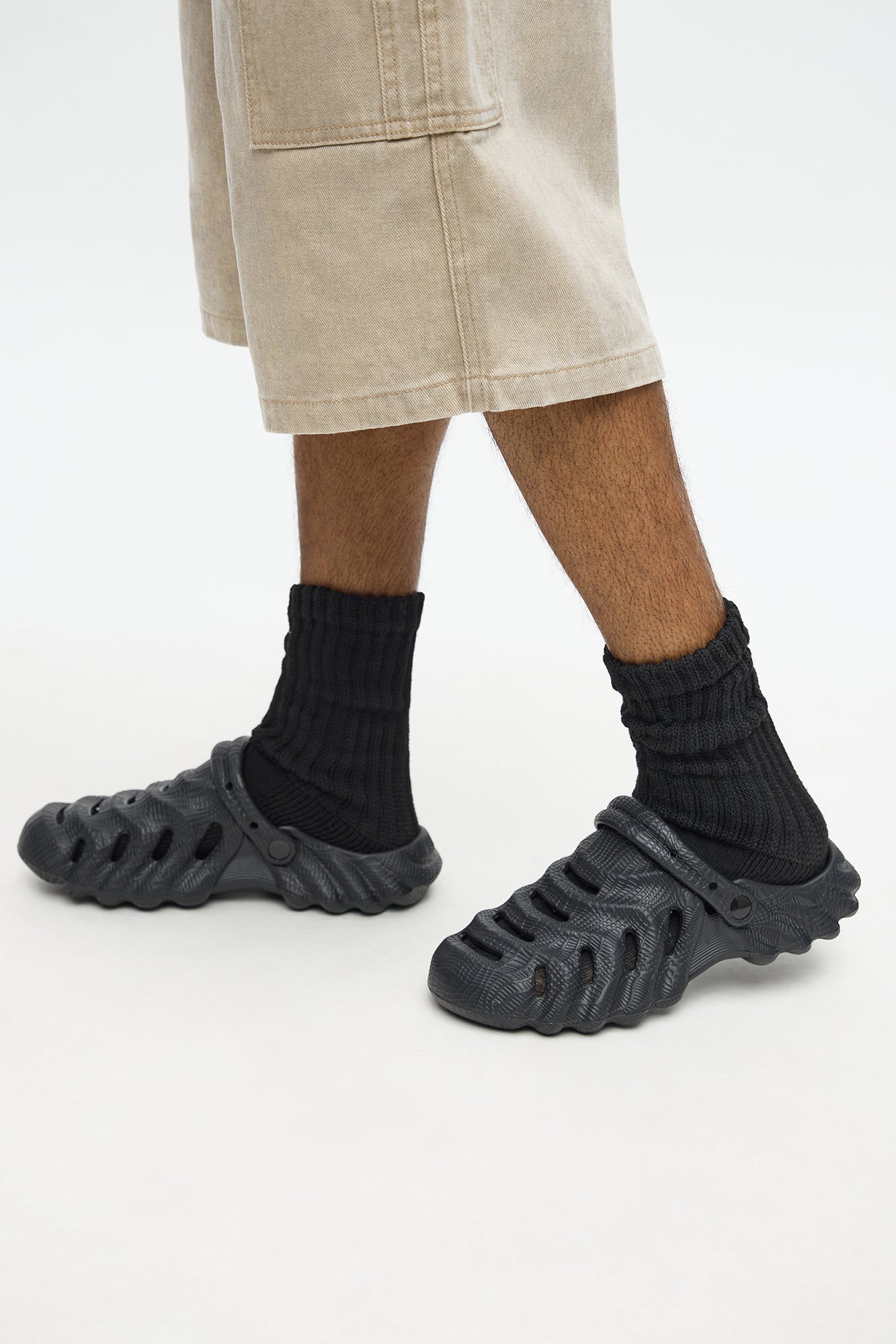 Flex Step Mules - Black