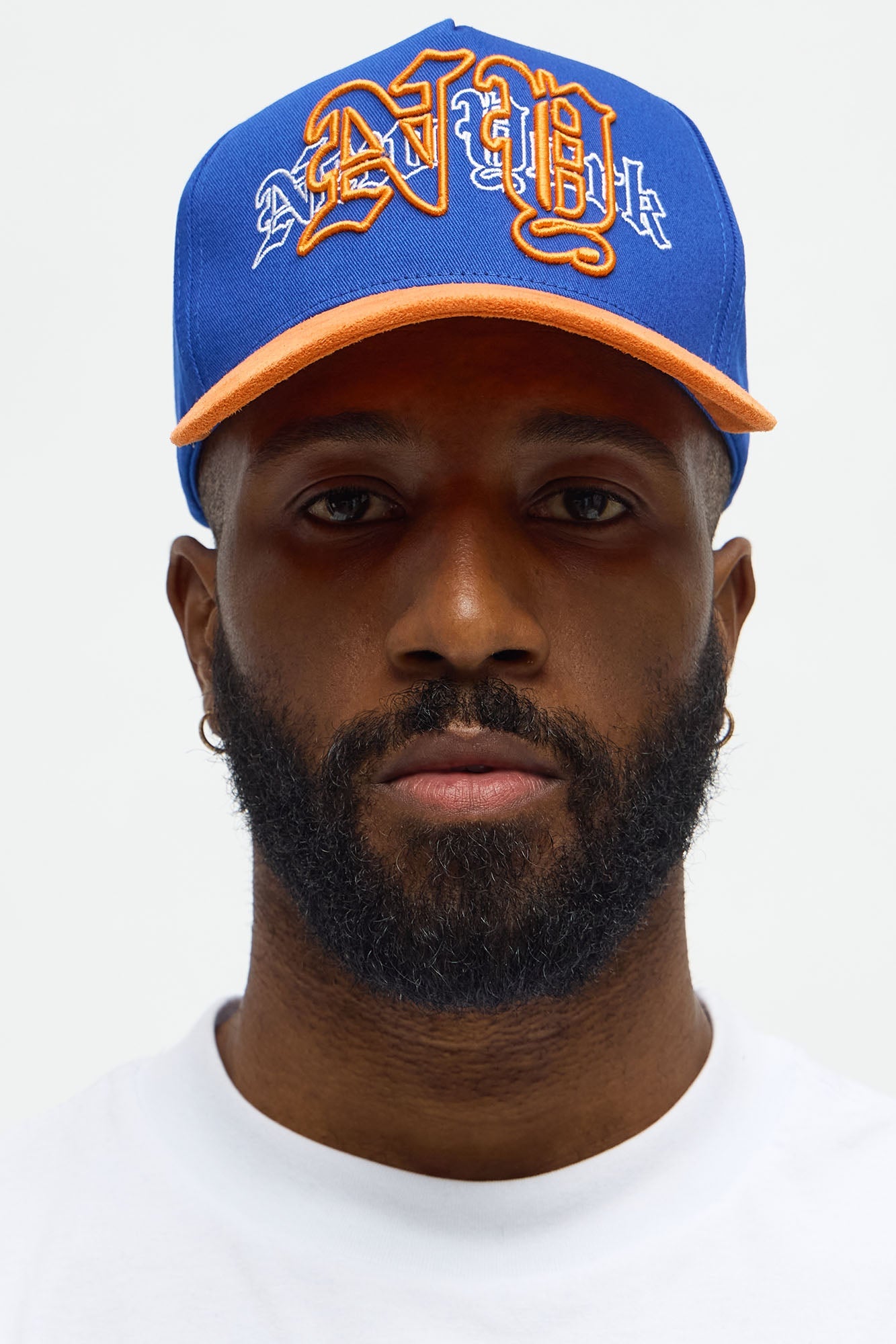 NY Liberty Structured Snapback Hat - Blue/combo