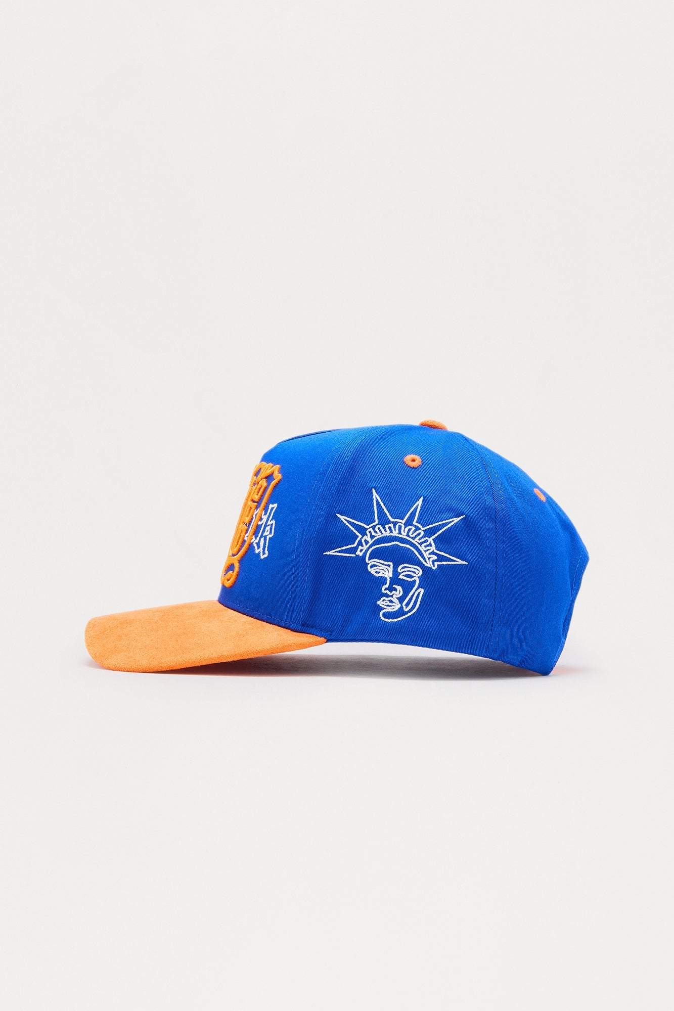 NY Liberty Structured Snapback Hat - Blue/combo