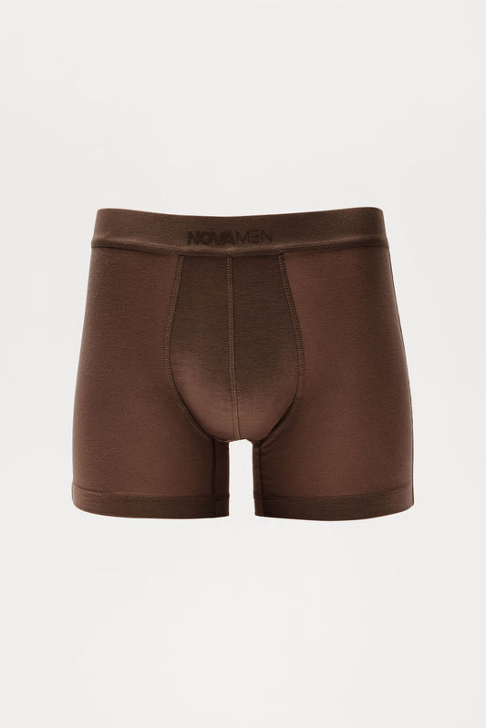 Novamen Modal Boxer Brief - Chocolate