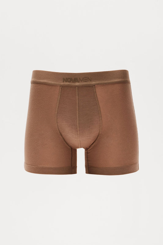 Novamen Modal Boxer Brief - Taupe