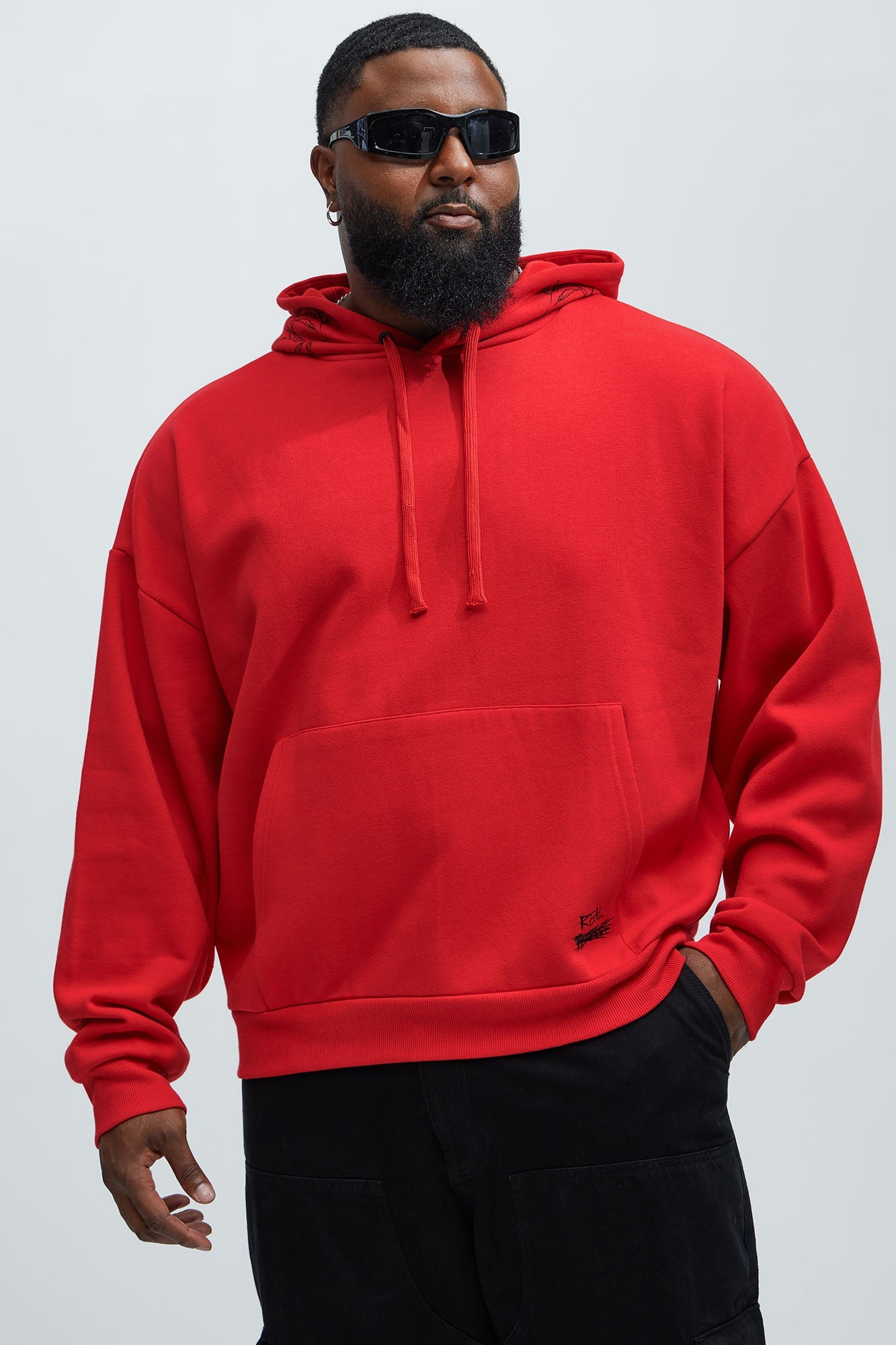 Not Perfect Hoodie - Red