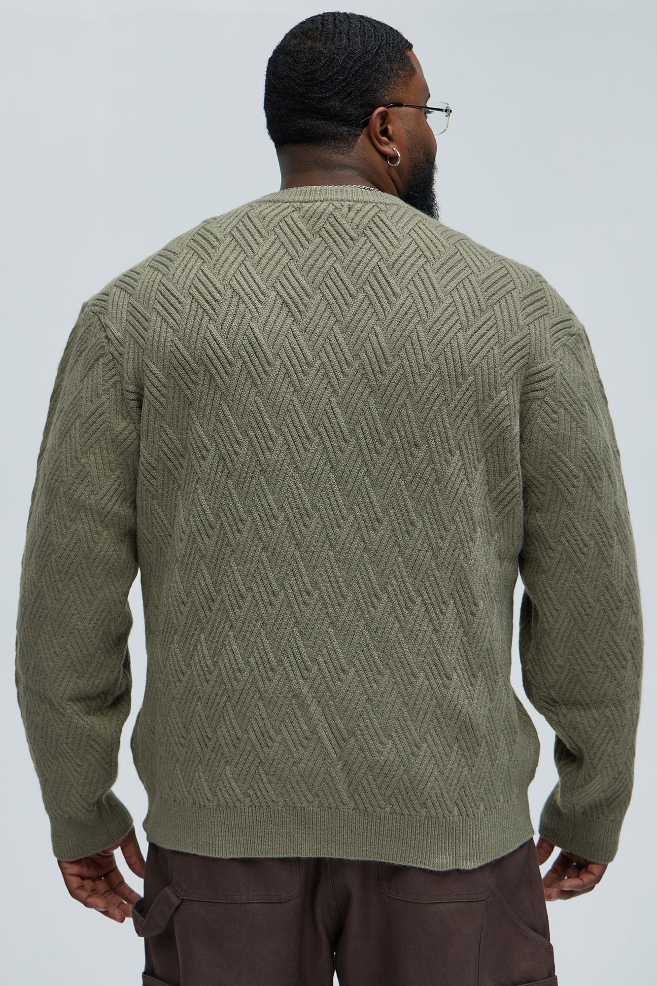 That Stuff Crewneck Sweater - Olive
