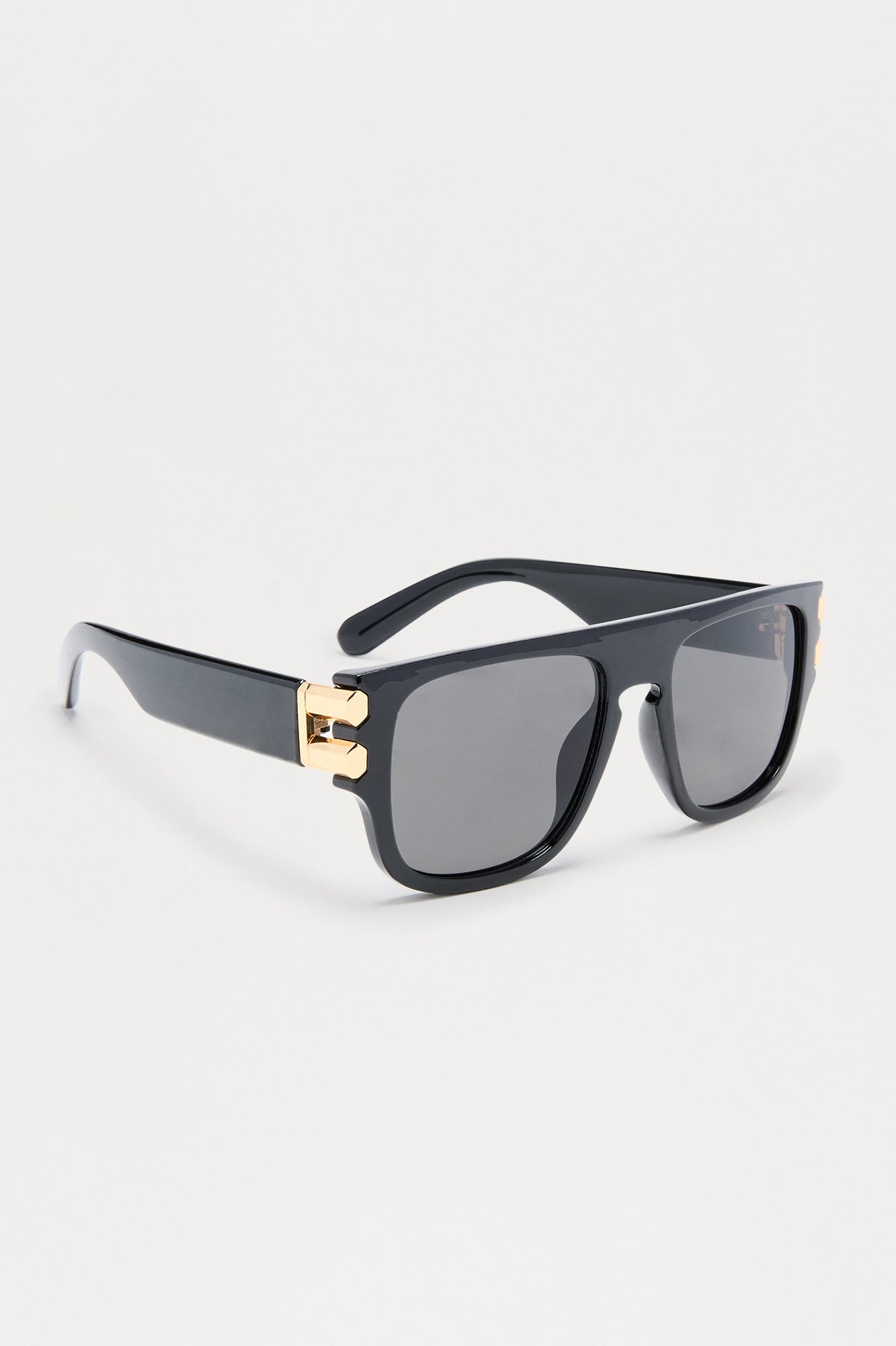 Rebellion Flat Top Sunglasses - Black