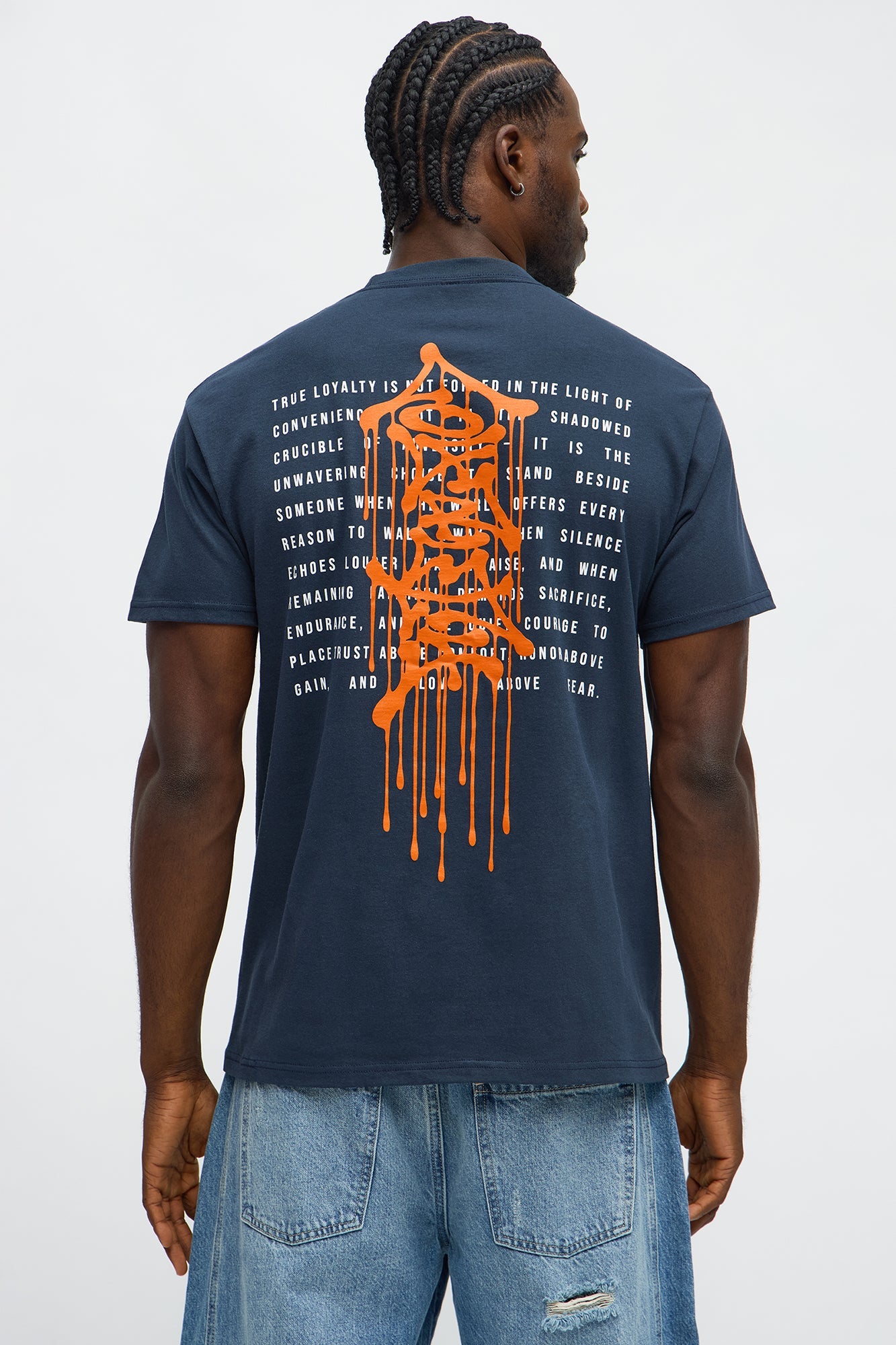 True Loyalty Short Sleeve Tee - Navy