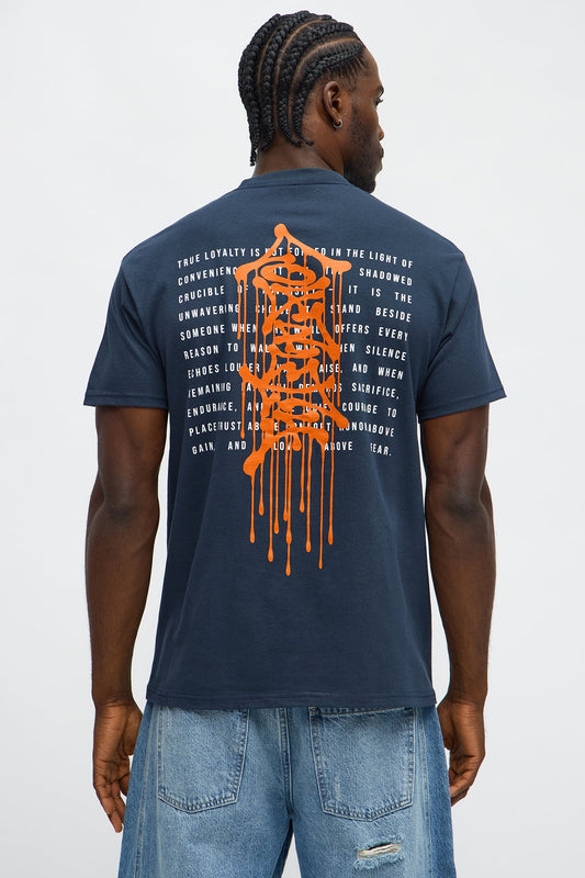 True Loyalty Short Sleeve Tee - Navy