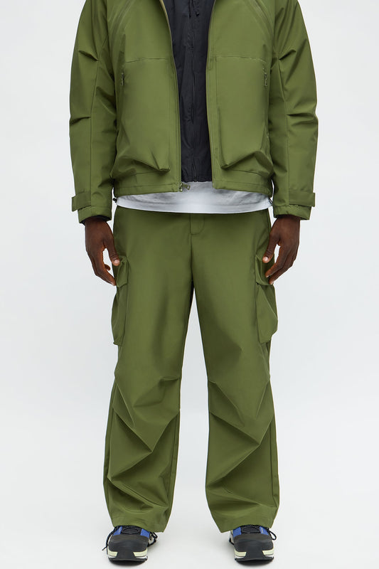 Baggy Peak Tech Cargo Pant - Olive