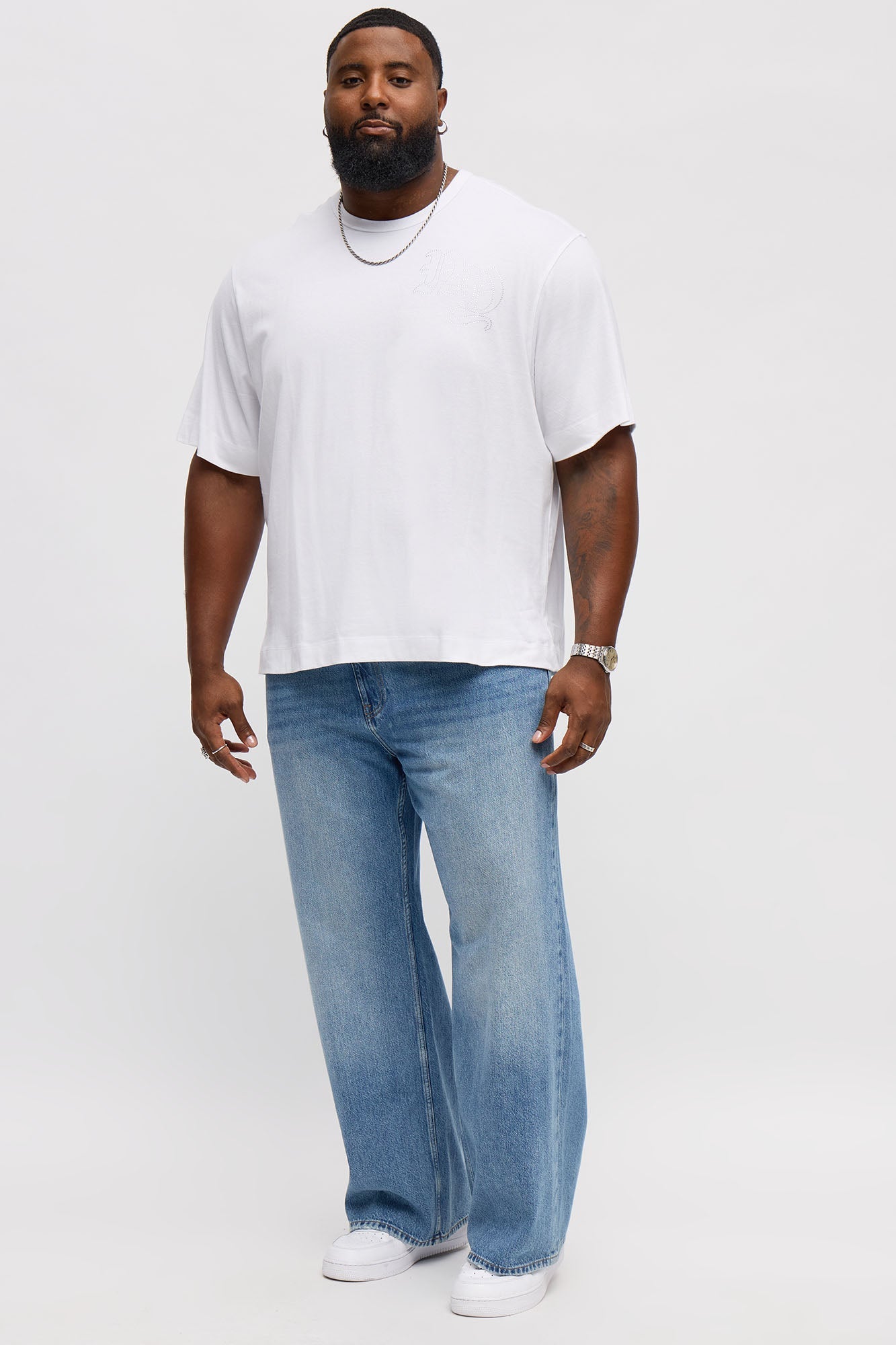 NY 00 Jersey Tee - White