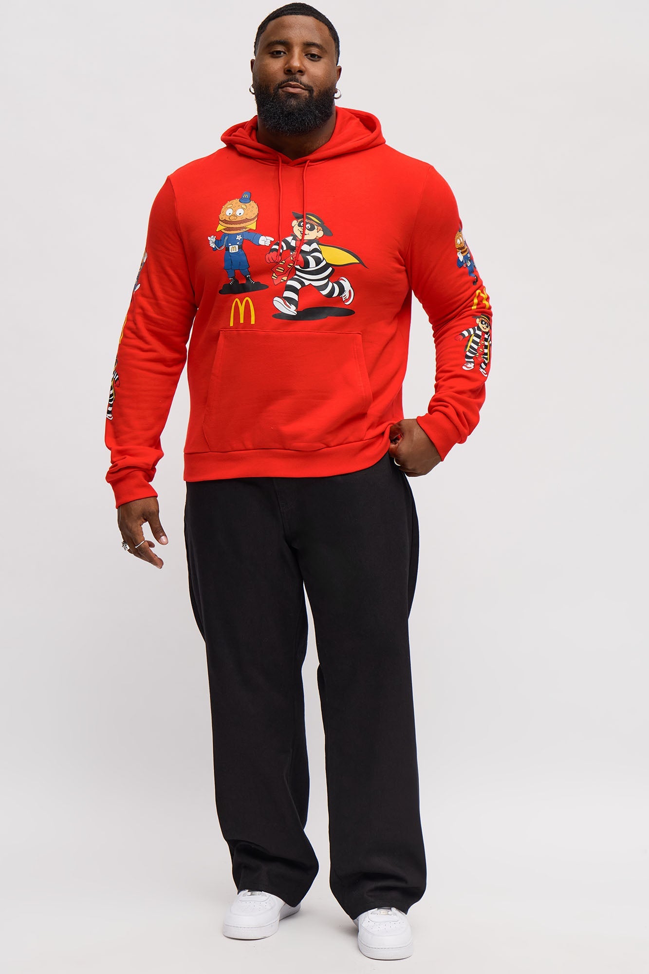 McDonald's Hamburglar On The Run Hoodie - Red