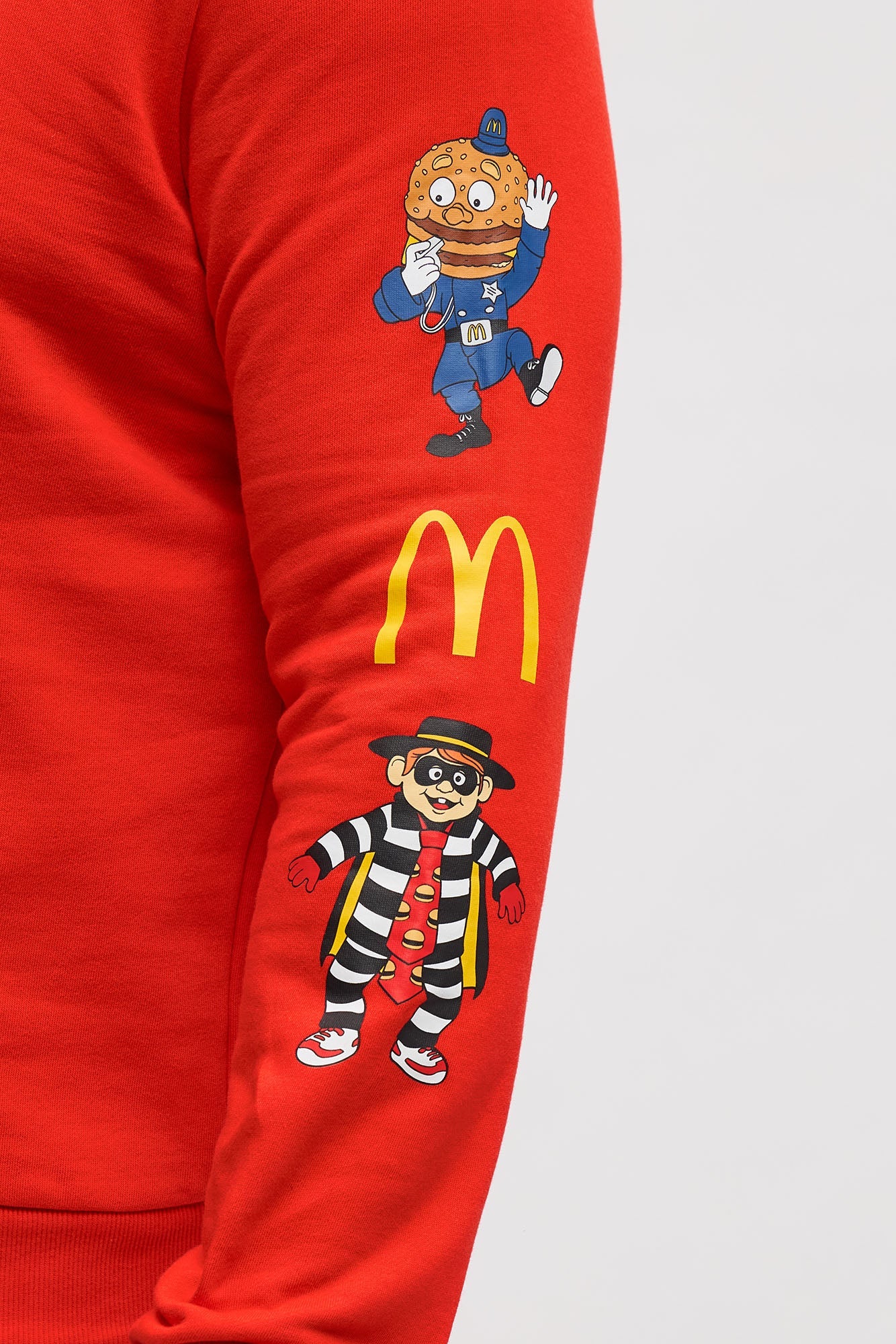 McDonald's Hamburglar On The Run Hoodie - Red