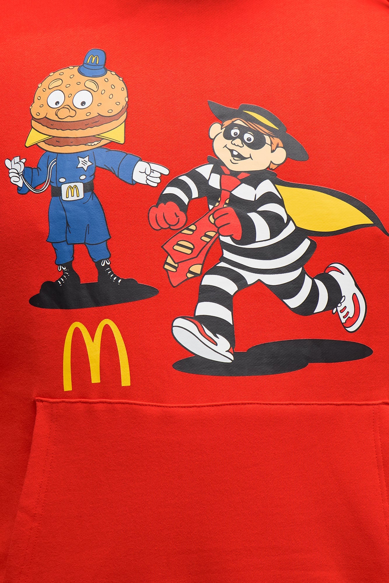 McDonald's Hamburglar On The Run Hoodie - Red