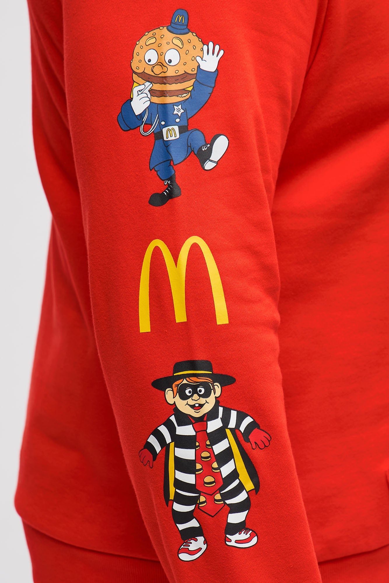 McDonald's Hamburglar On The Run Hoodie - Red
