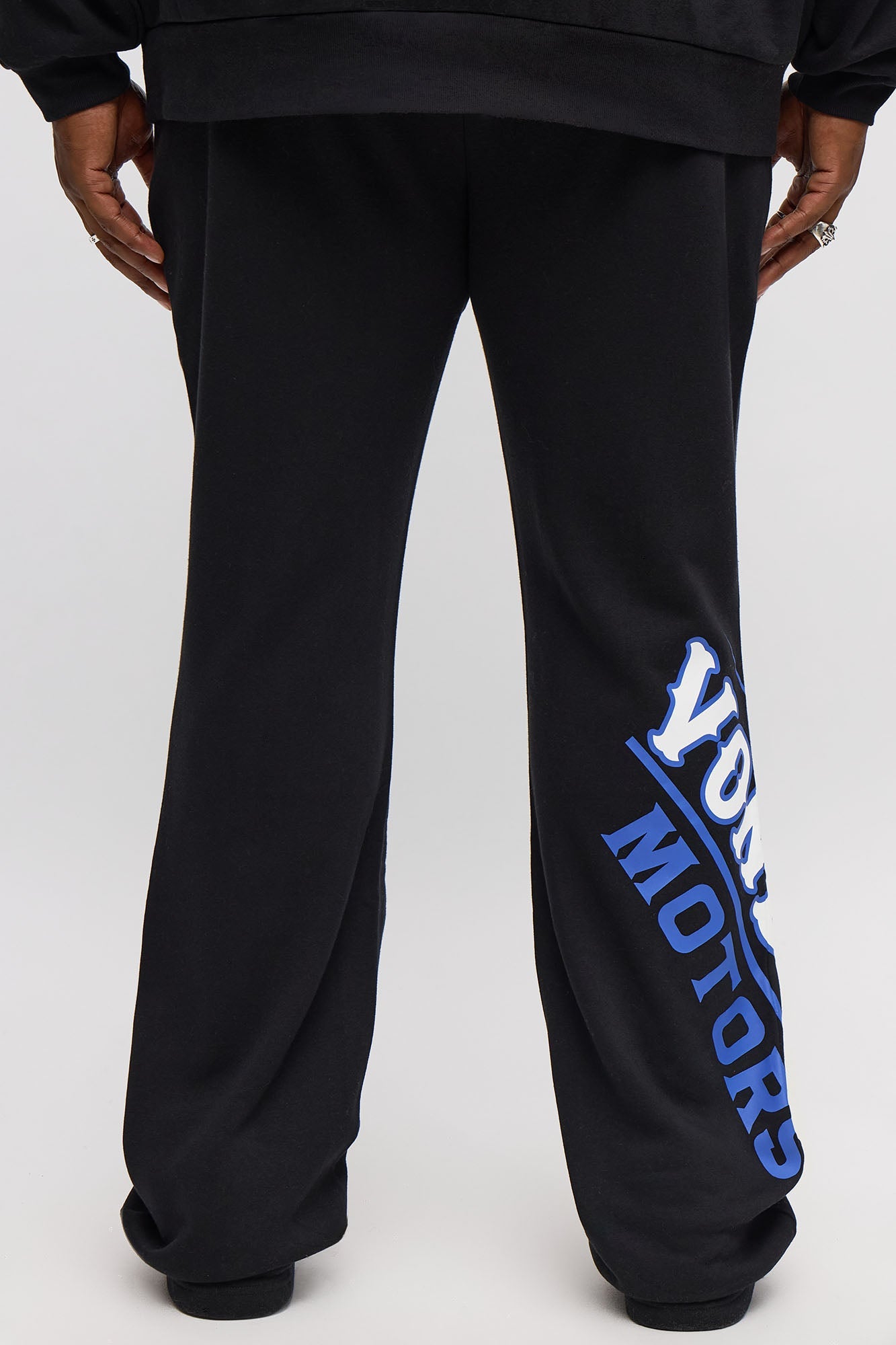 Von Dutch Speed Shop Flared Sweatpants - Black