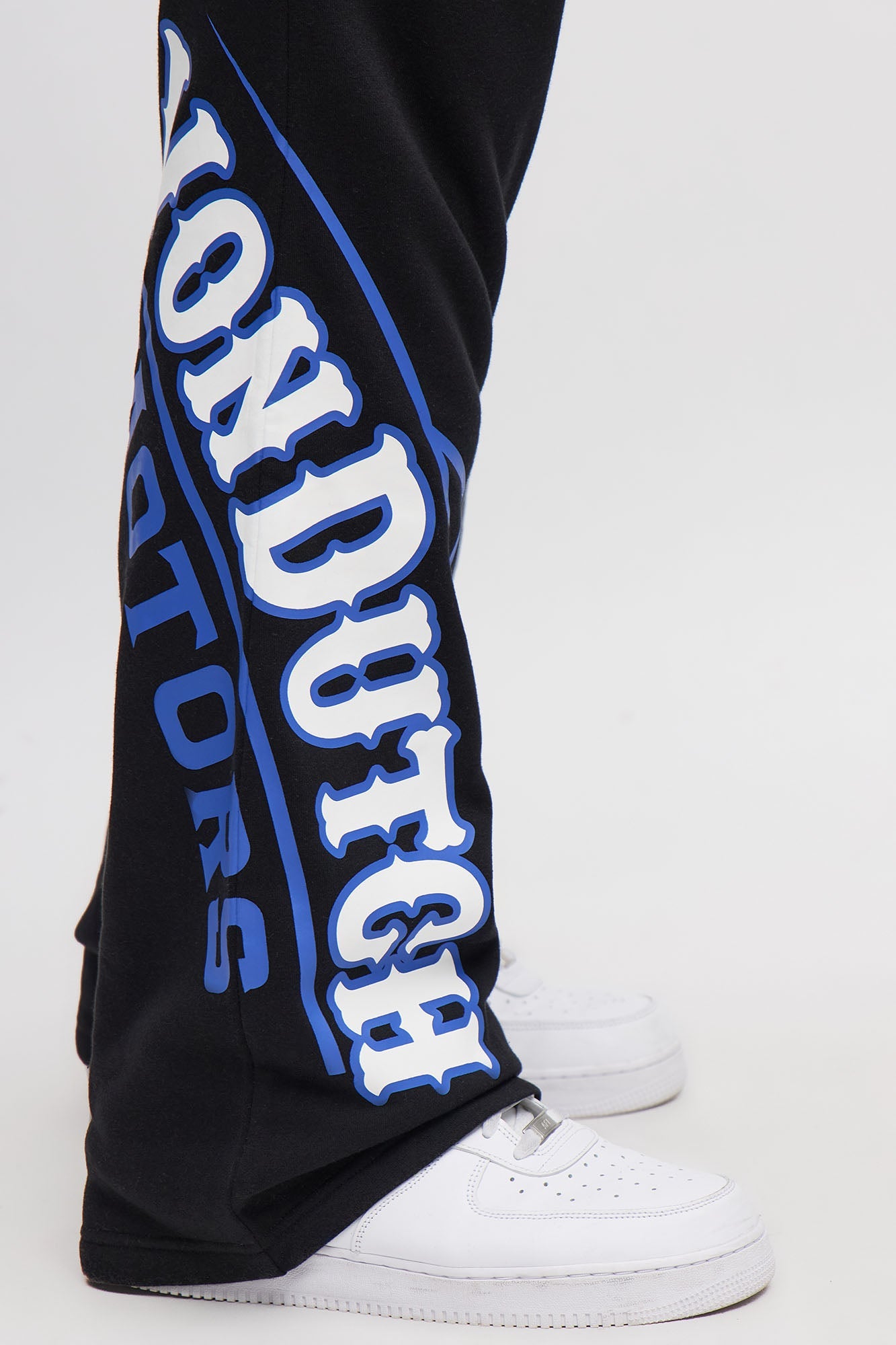 Von Dutch Speed Shop Flared Sweatpants - Black