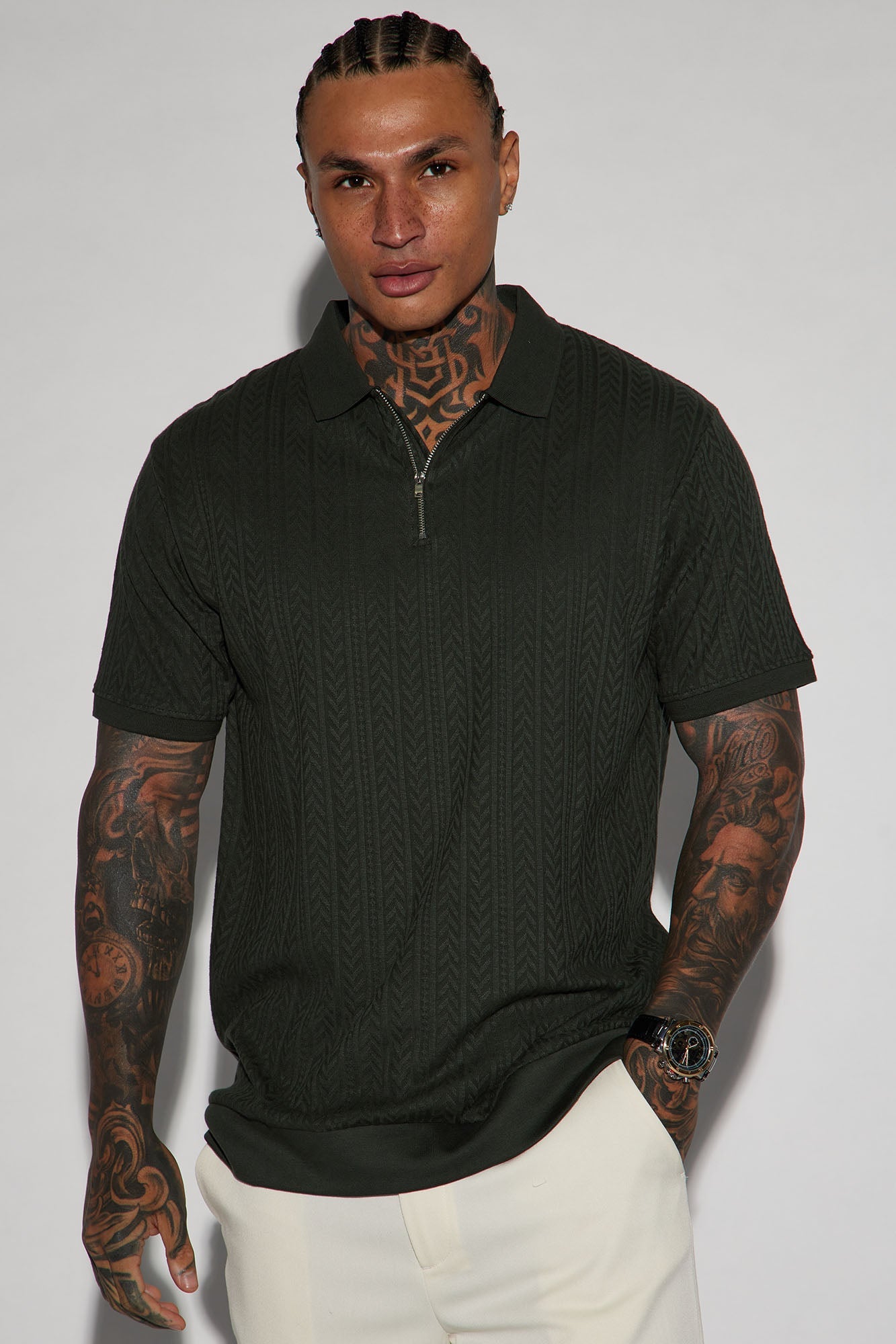 Fairway Short Sleeve Polo - Green