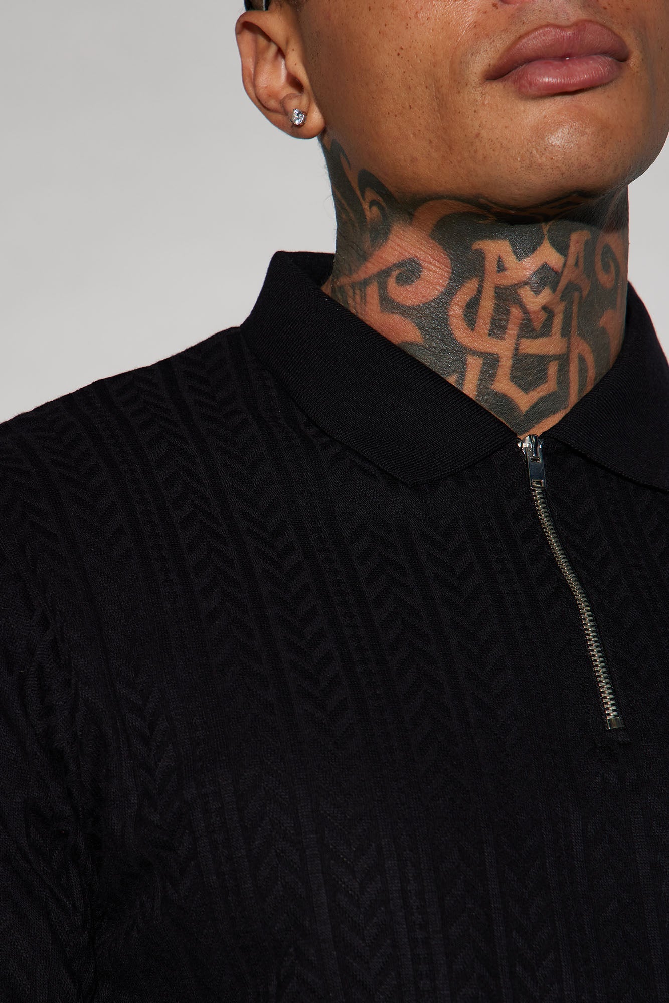 Caddie Short Sleeve Polo - Black