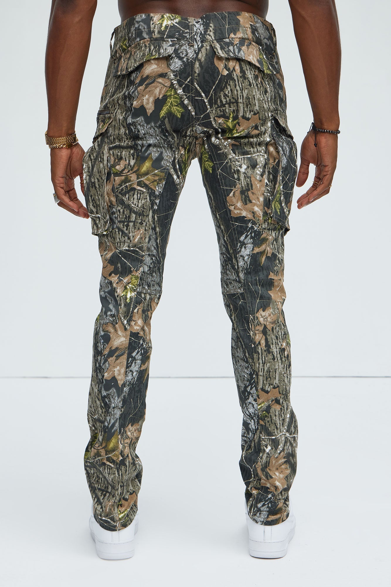 Get Real With Me Cargo Straight Pants - Camouflage