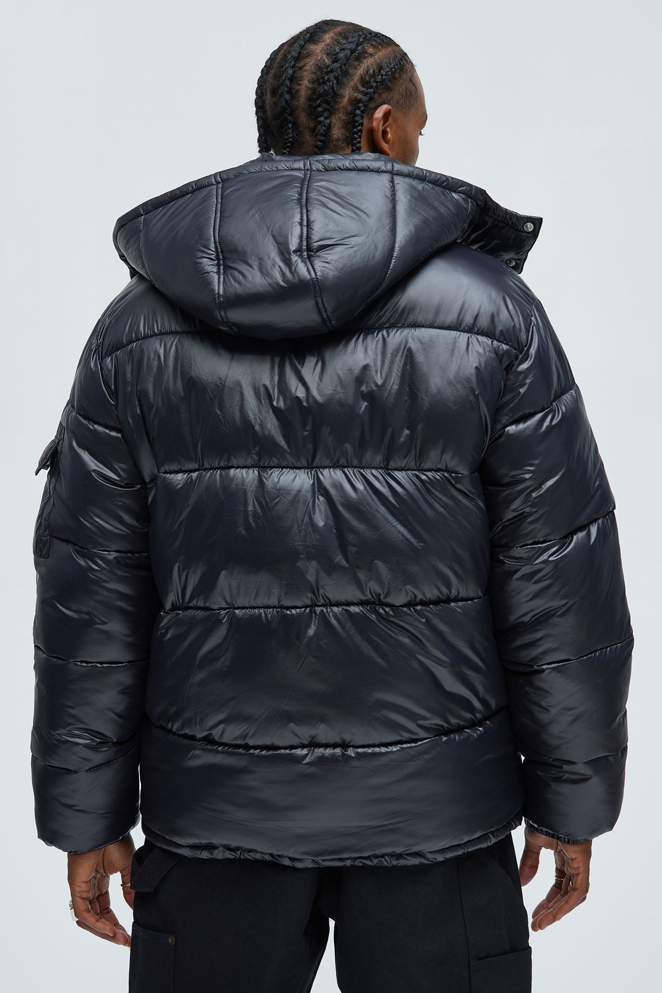 Nixer Puffer Jacket - Black