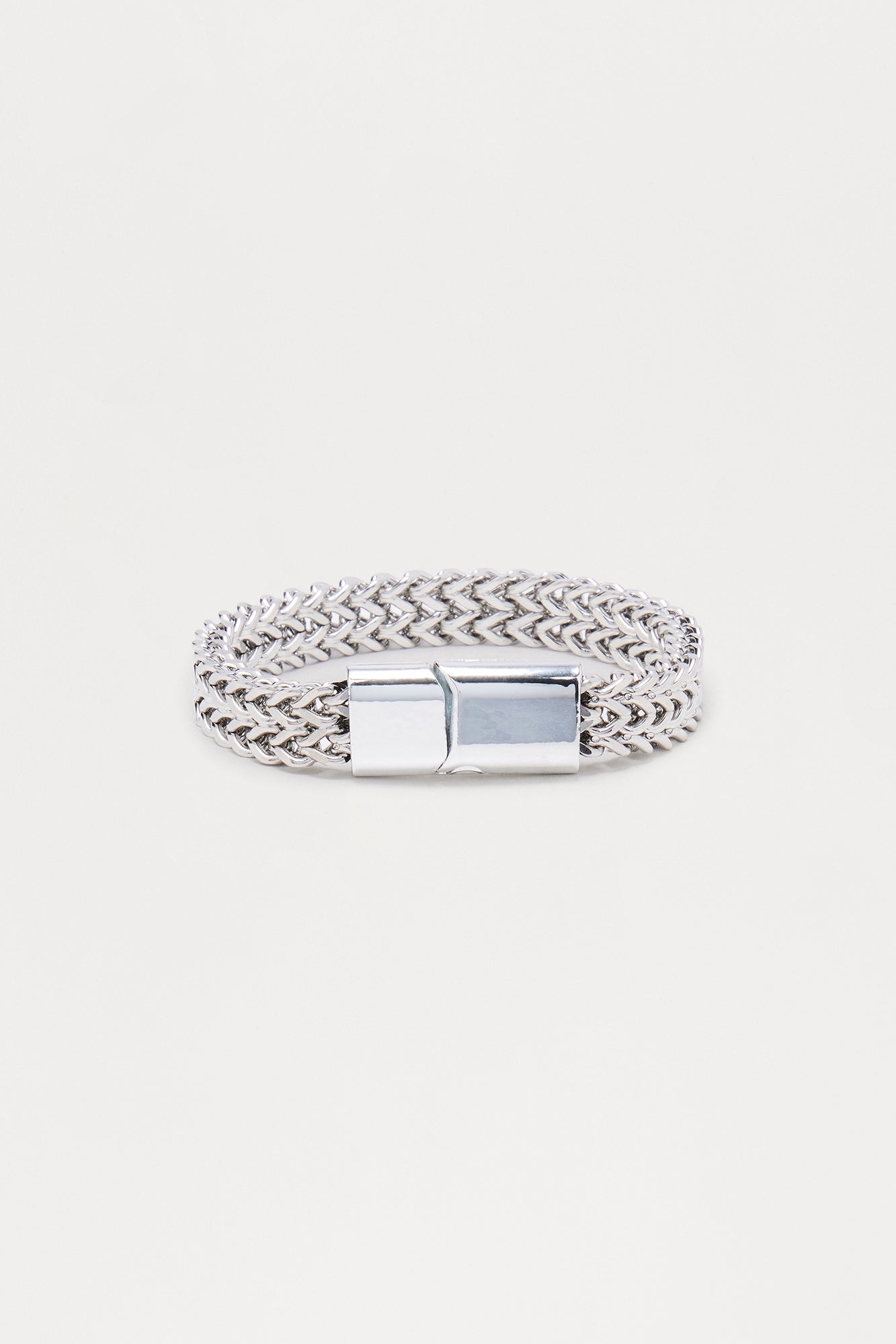Unbreakable Link Stainless Steel Bracelet - Silver