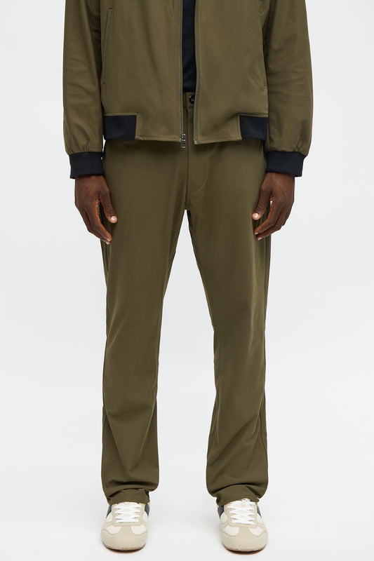 Slim Cedric Stretch Pant - Olive